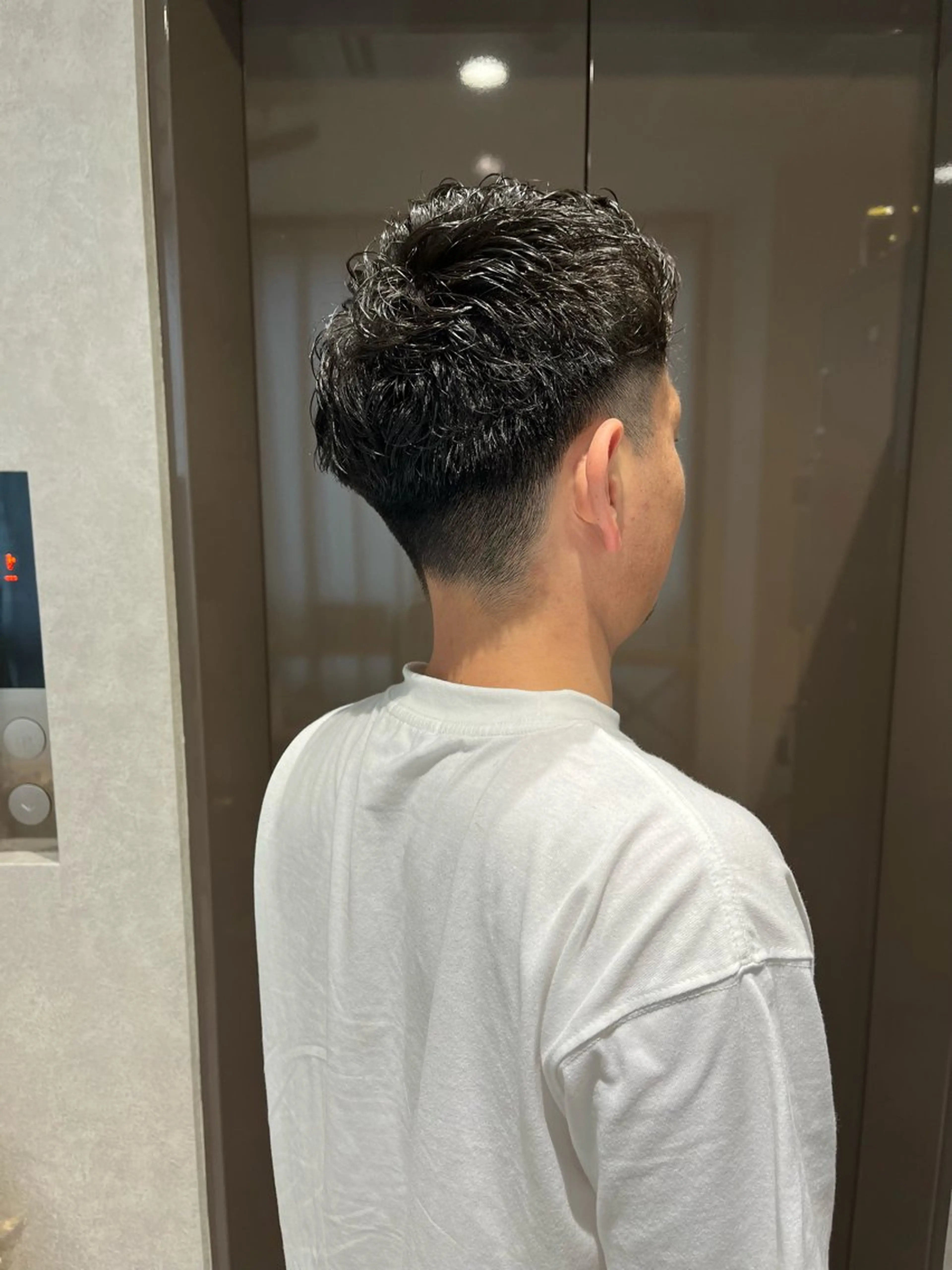 メンズ カット パーマ QUEなつみ 🕊🫧のヘアスタイル