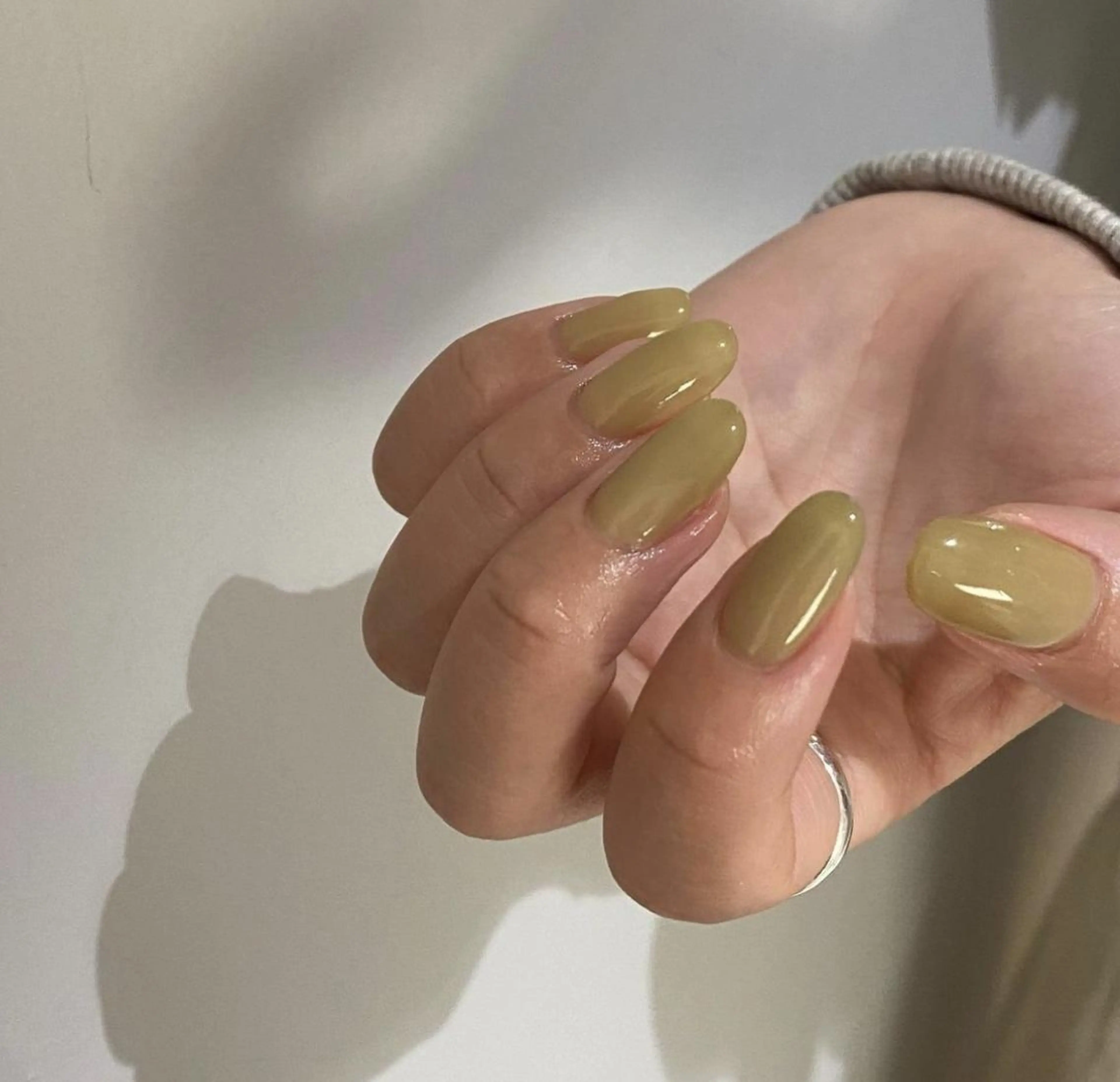 ハンド《オフあり🙆🏻‍♀️》💅ワンカラーorラメグラの写真