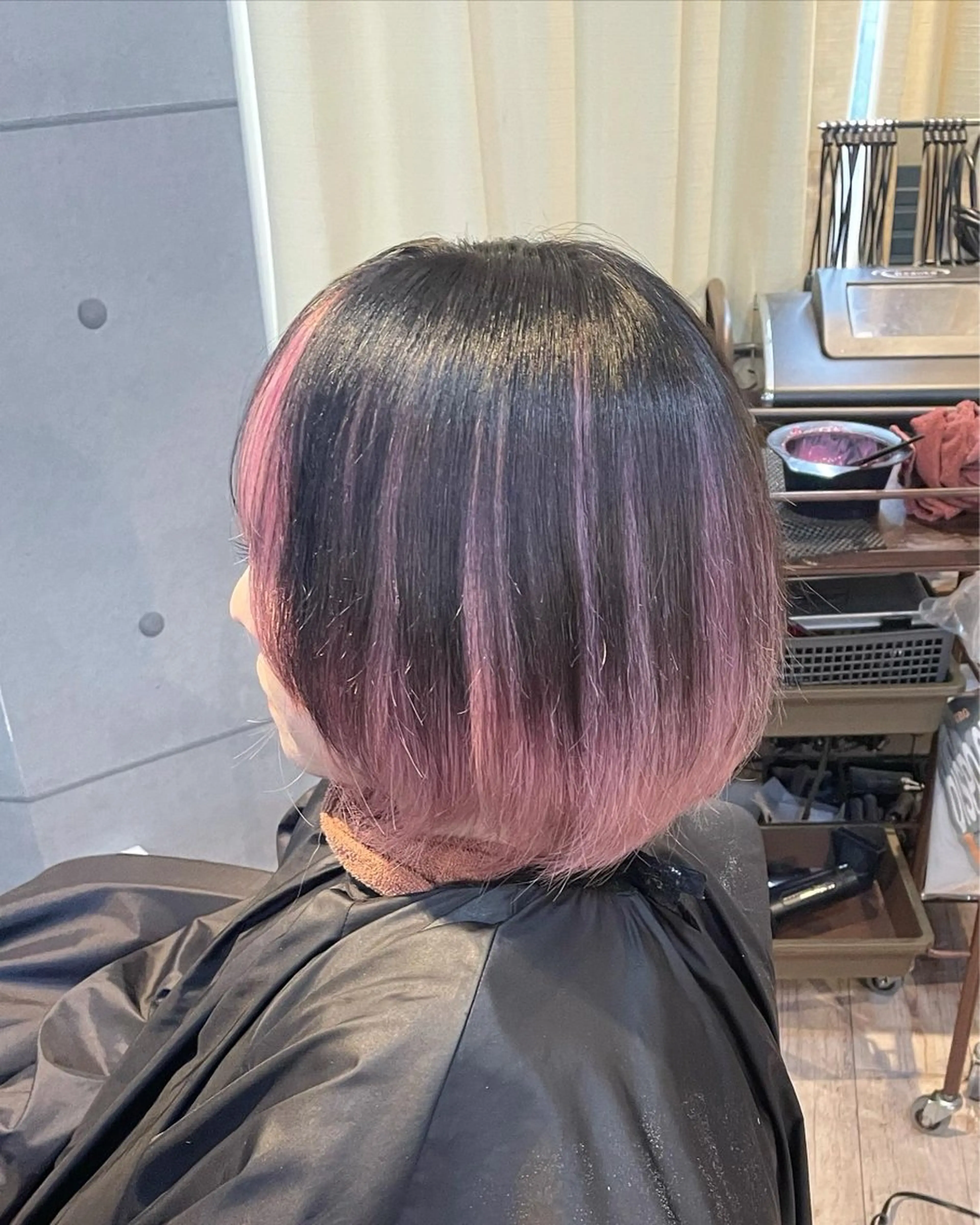 ショート カラー 成瀬 一生のヘアスタイル
