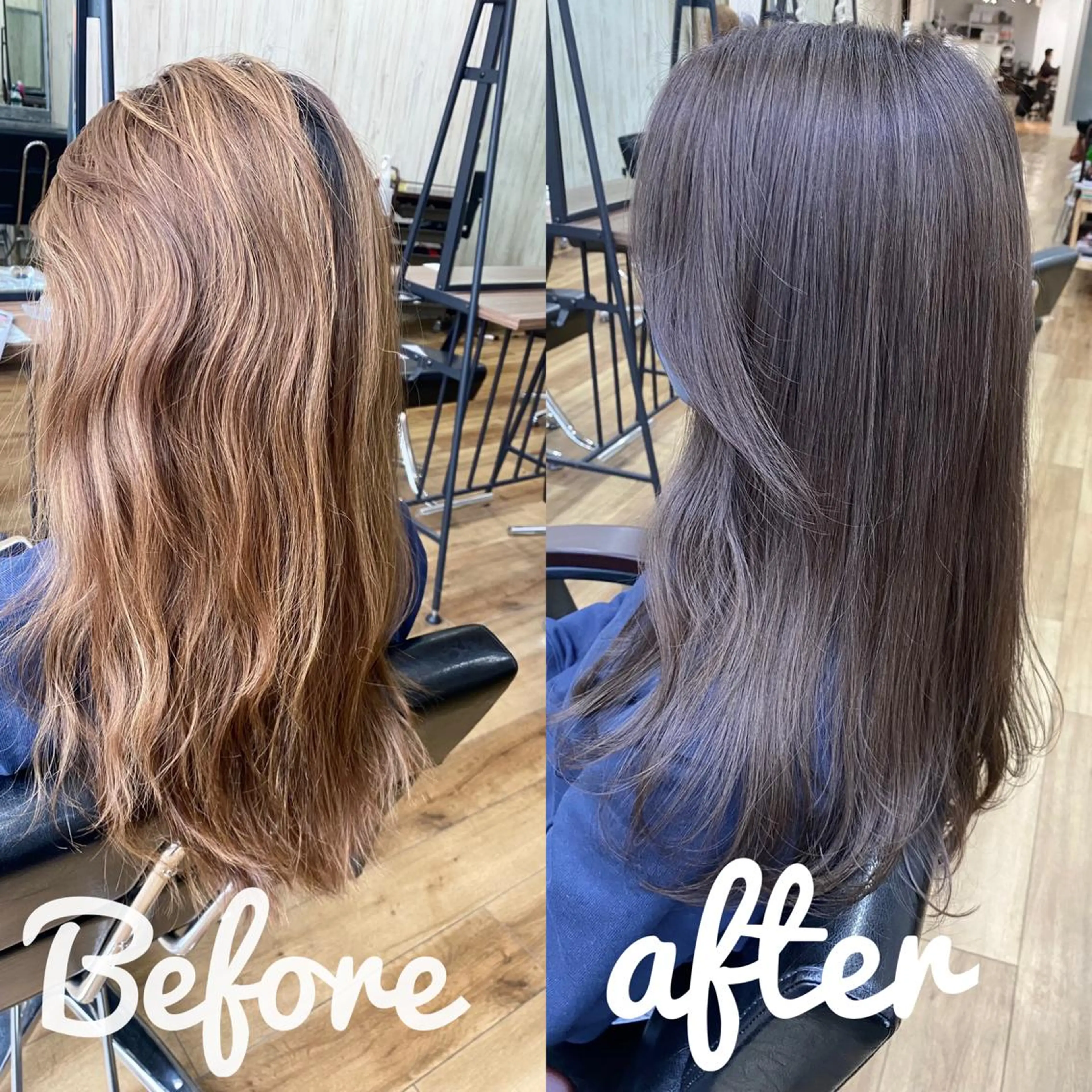 ロング カラー ヘアアレンジ アディクシーカラー ブリーチ 透明感カラー エドルカラー イルミナカラー 夜23時まで予約🉑 reverieあきらのヘアスタイル