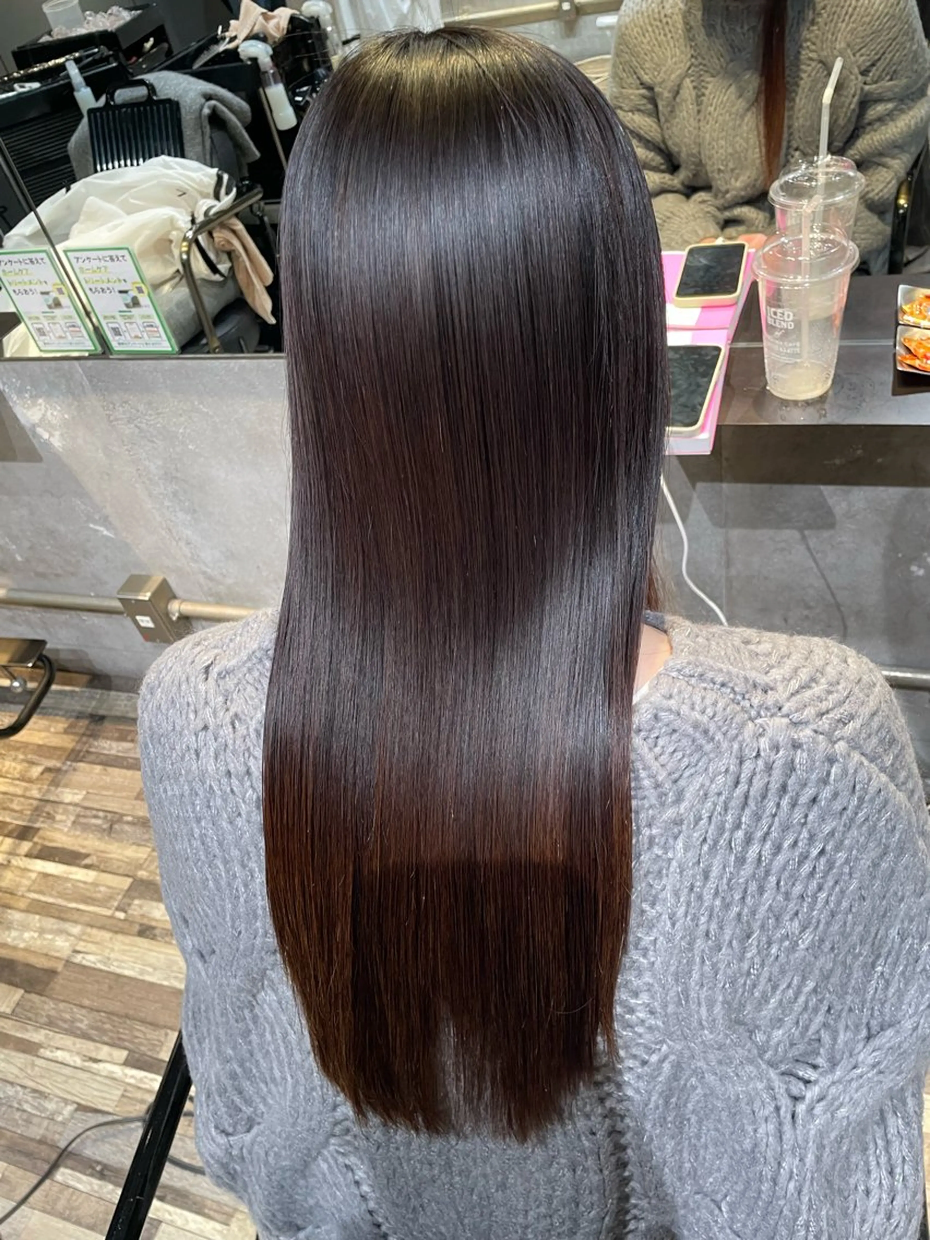 ロング カラー ヘアカラー 縮毛矯正 トリートメント ENORE所属・表参道/美髪髪質改善 中川まさきのヘアスタイル