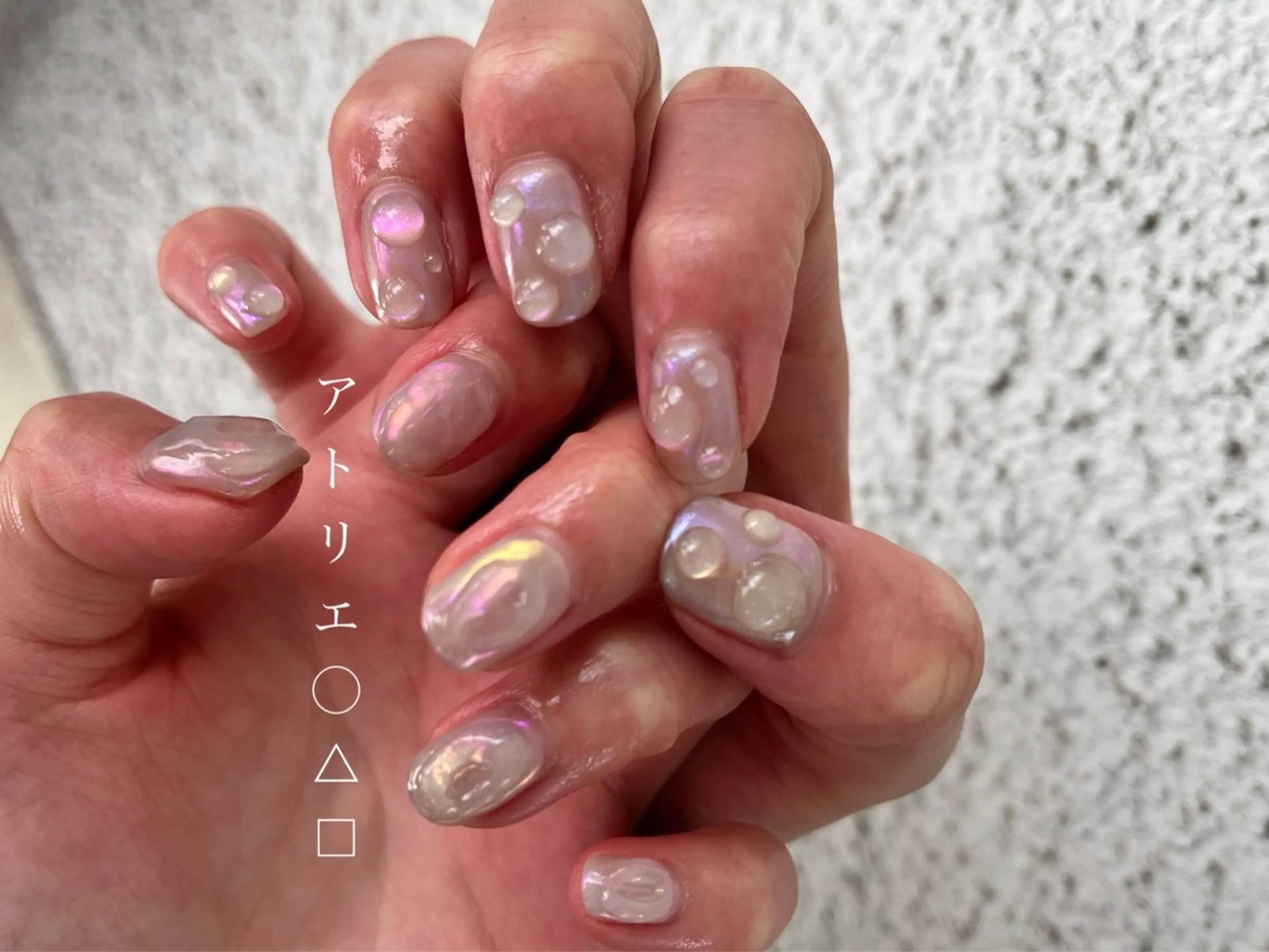 ネイル ハンドネイル アトリエ ○△□のネイルデザイン