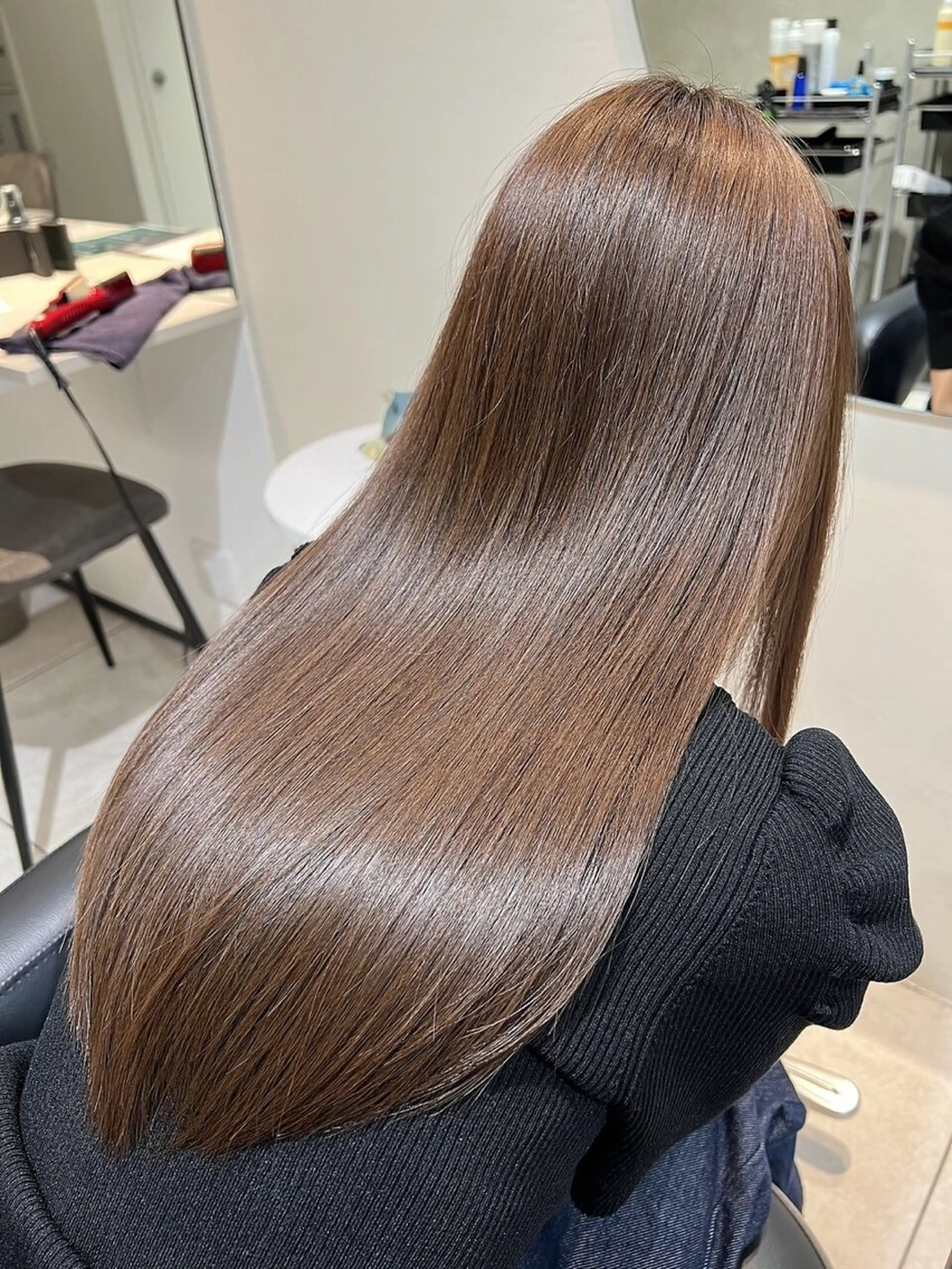 ロング カット ヘアカラー 縮毛矯正 トリートメント 美髪矯正🫧艶髪特化 🫧関口太郎のヘアスタイル