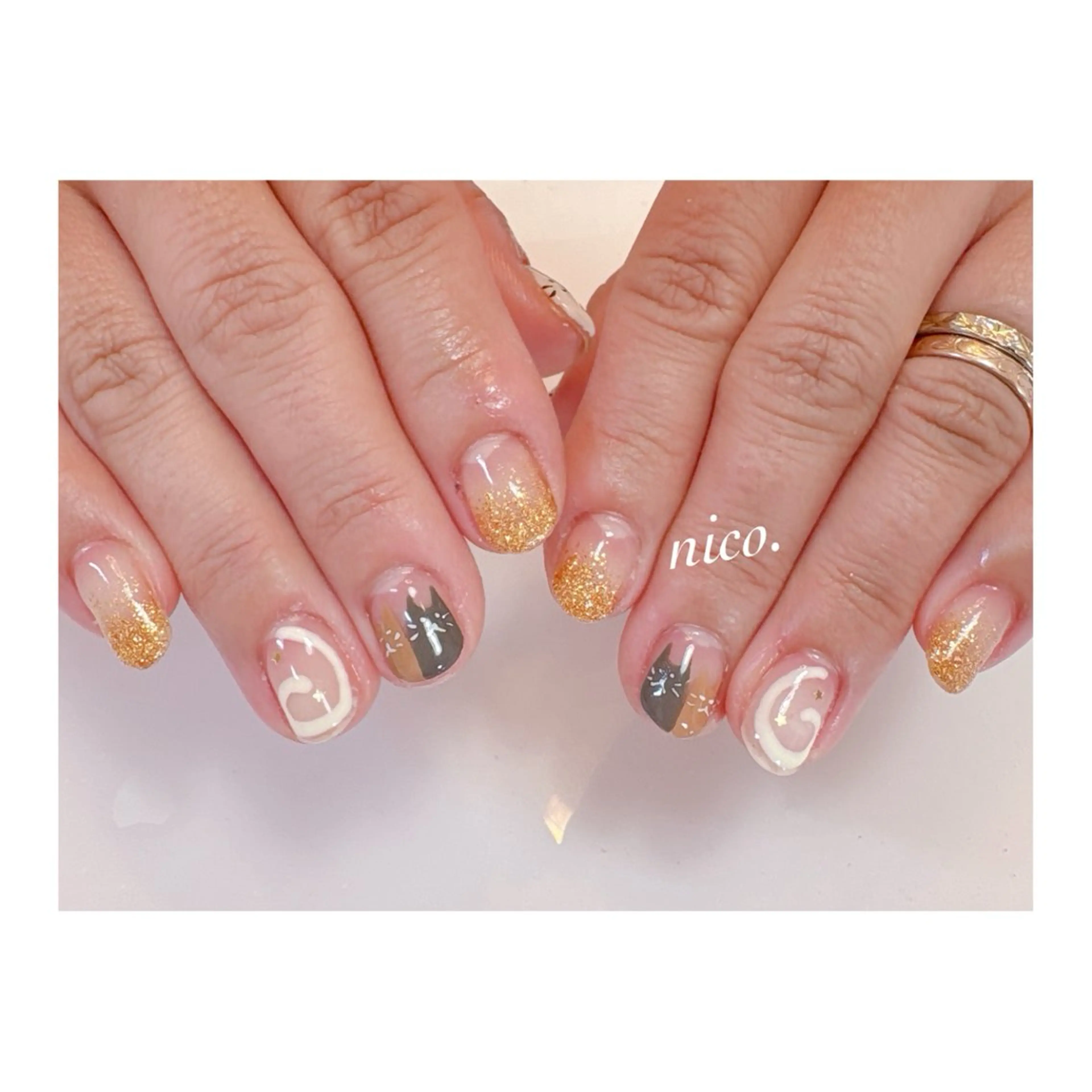 ネイル ハンドネイル フットネイル nailsalon nico.のネイルデザイン