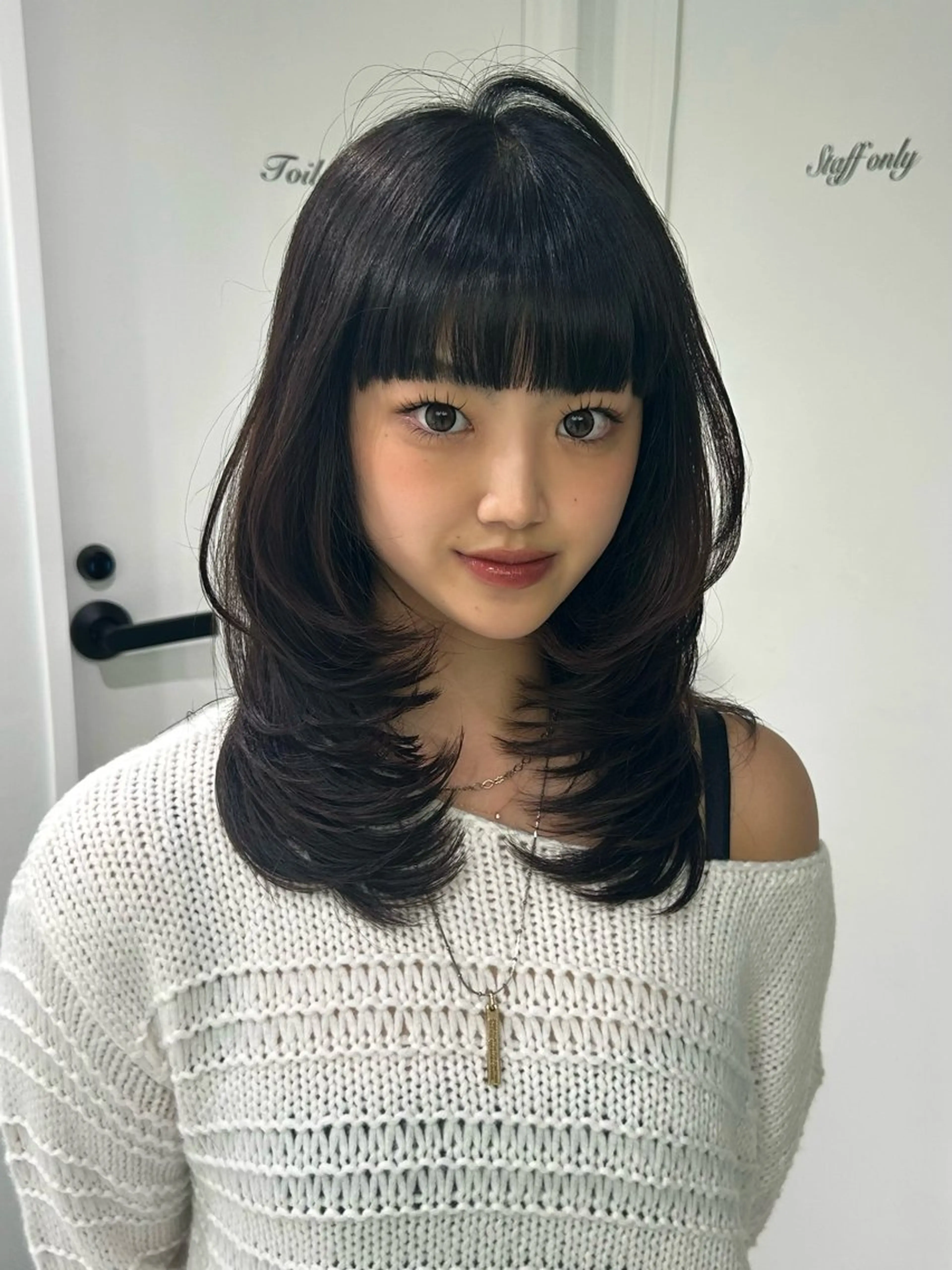 カラー レイヤー/マツエク 💋𝑨𝑵𝑵𝑨のヘアスタイル