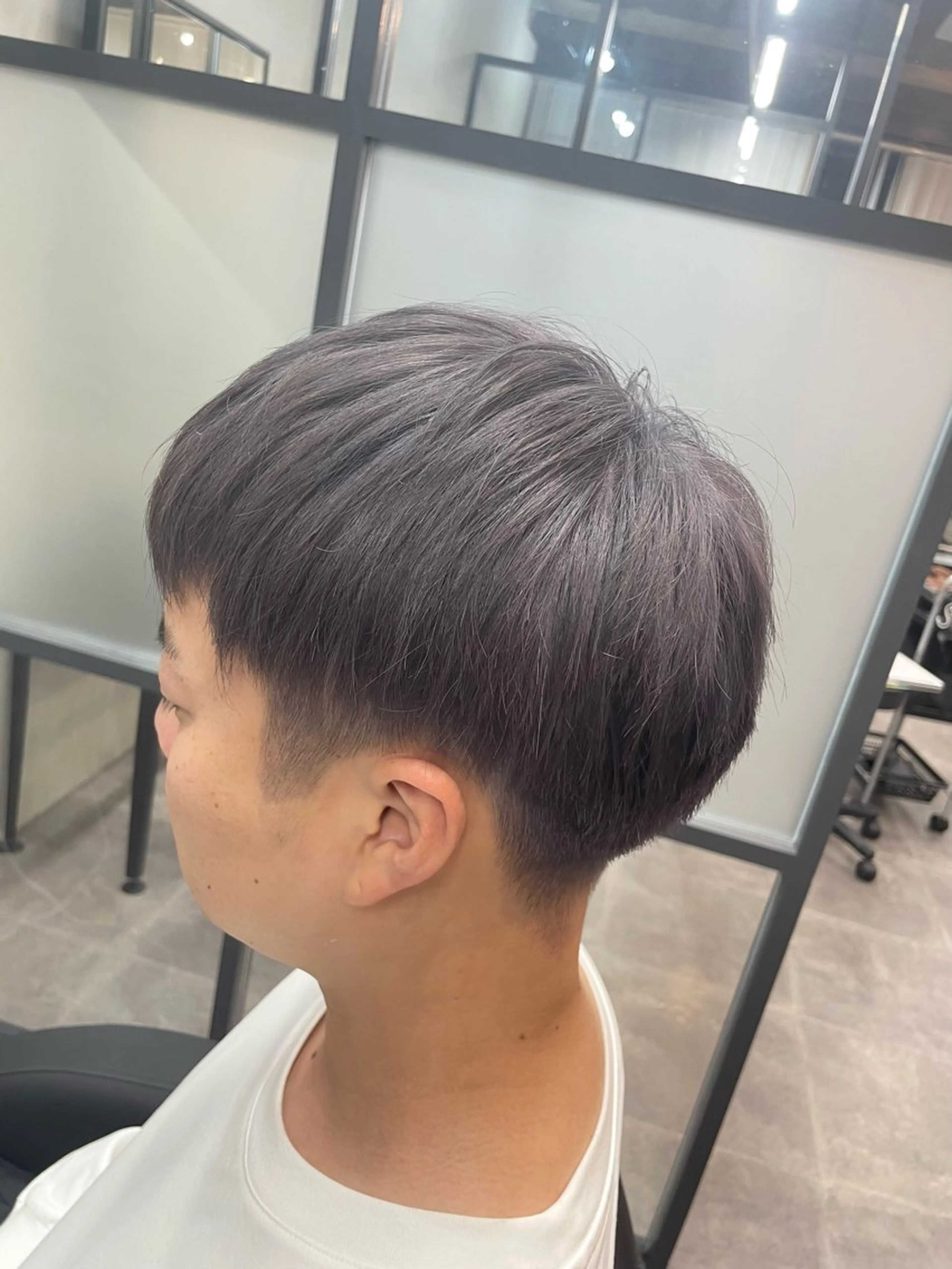 カラー メンズ メンズブリーチ アディクシーカラー ブリーチ ヘアカラー トリートメント ALLEN hair /まなのヘアスタイル