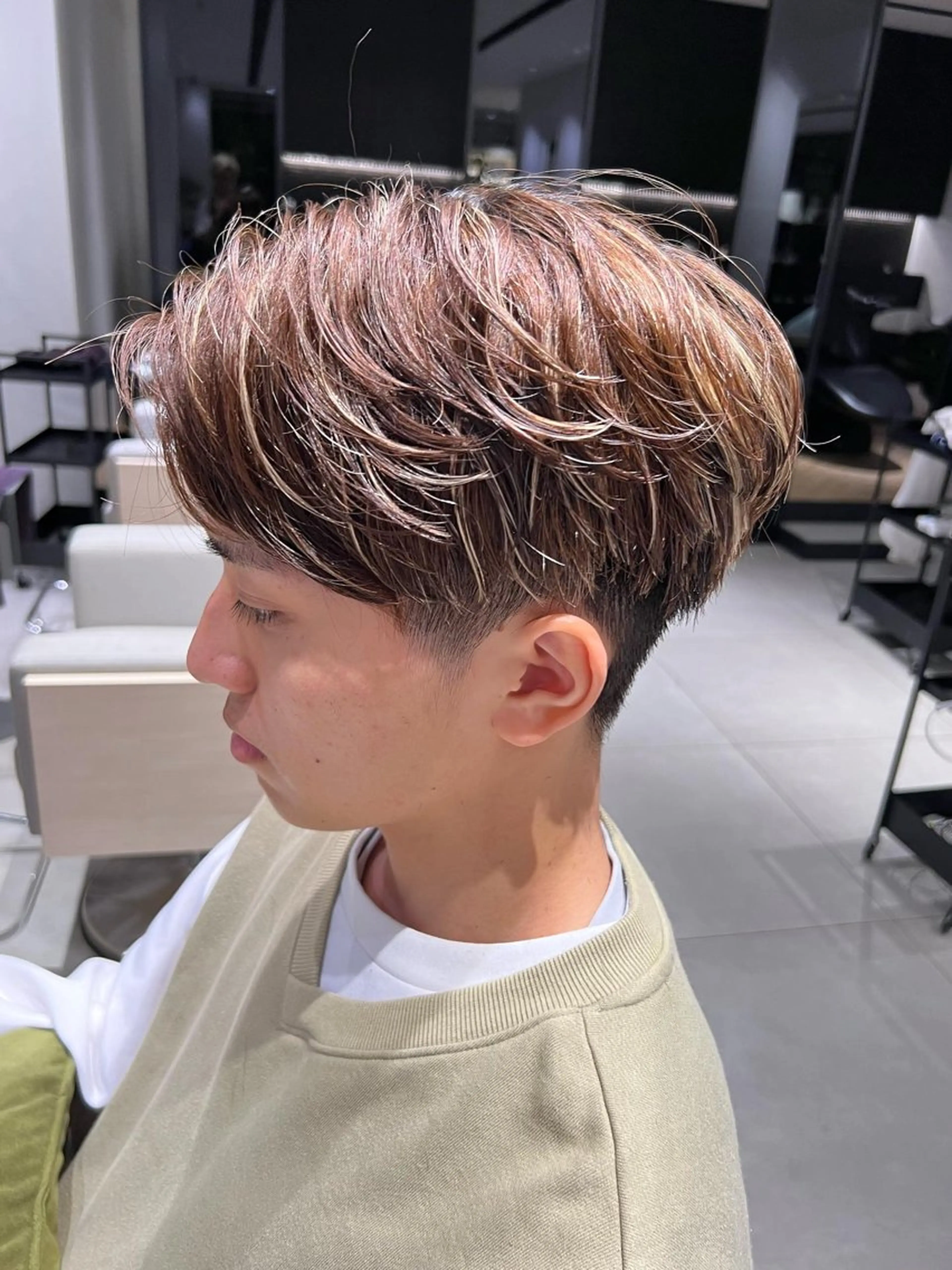 ショート メンズ 🐺パーマ特化🐺 安生　力哉のヘアスタイル