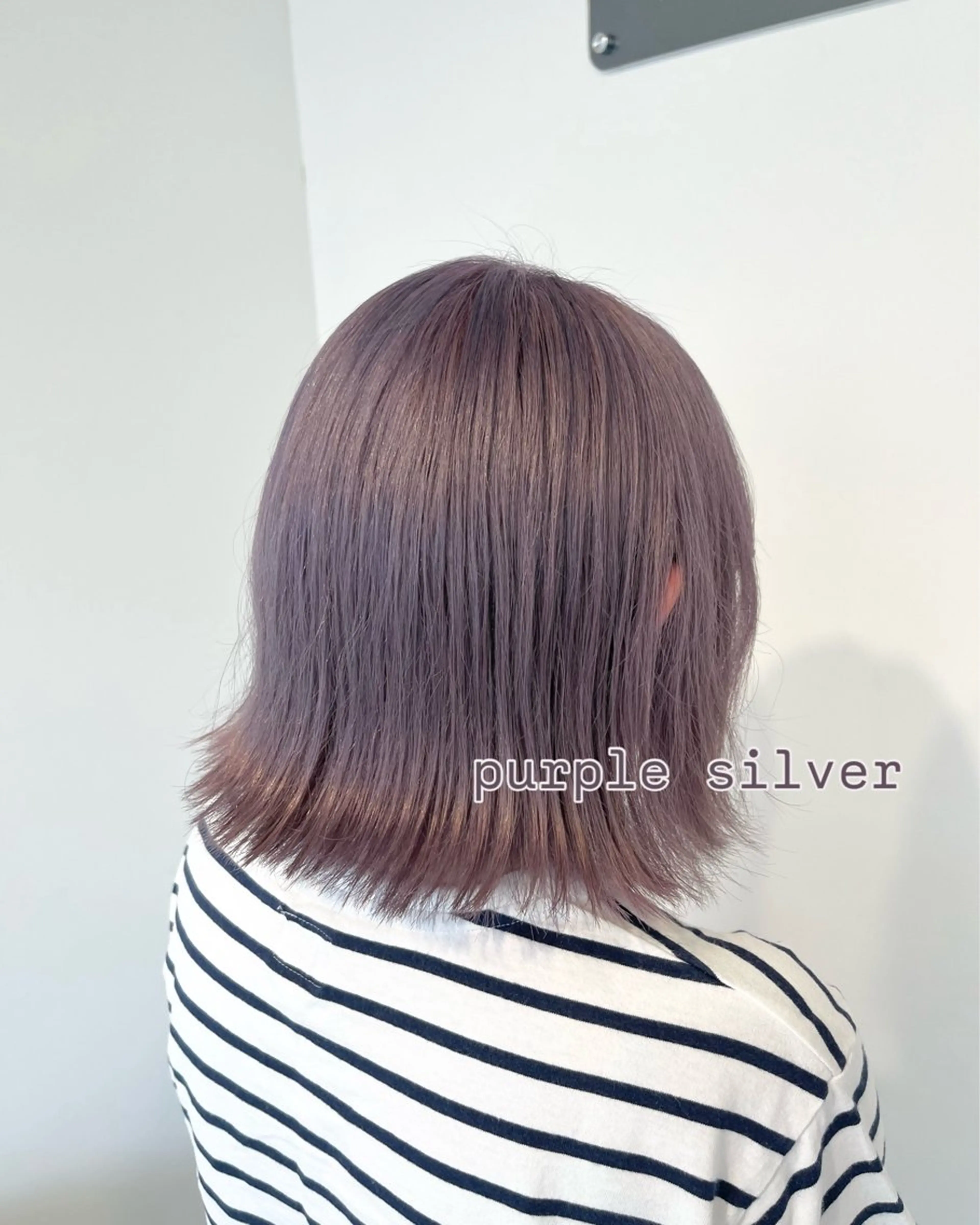 ミディアム カラー ヘアカラー 🫧艶髪矯正🫧/ ハイトーン✨/矢澤のヘアスタイル