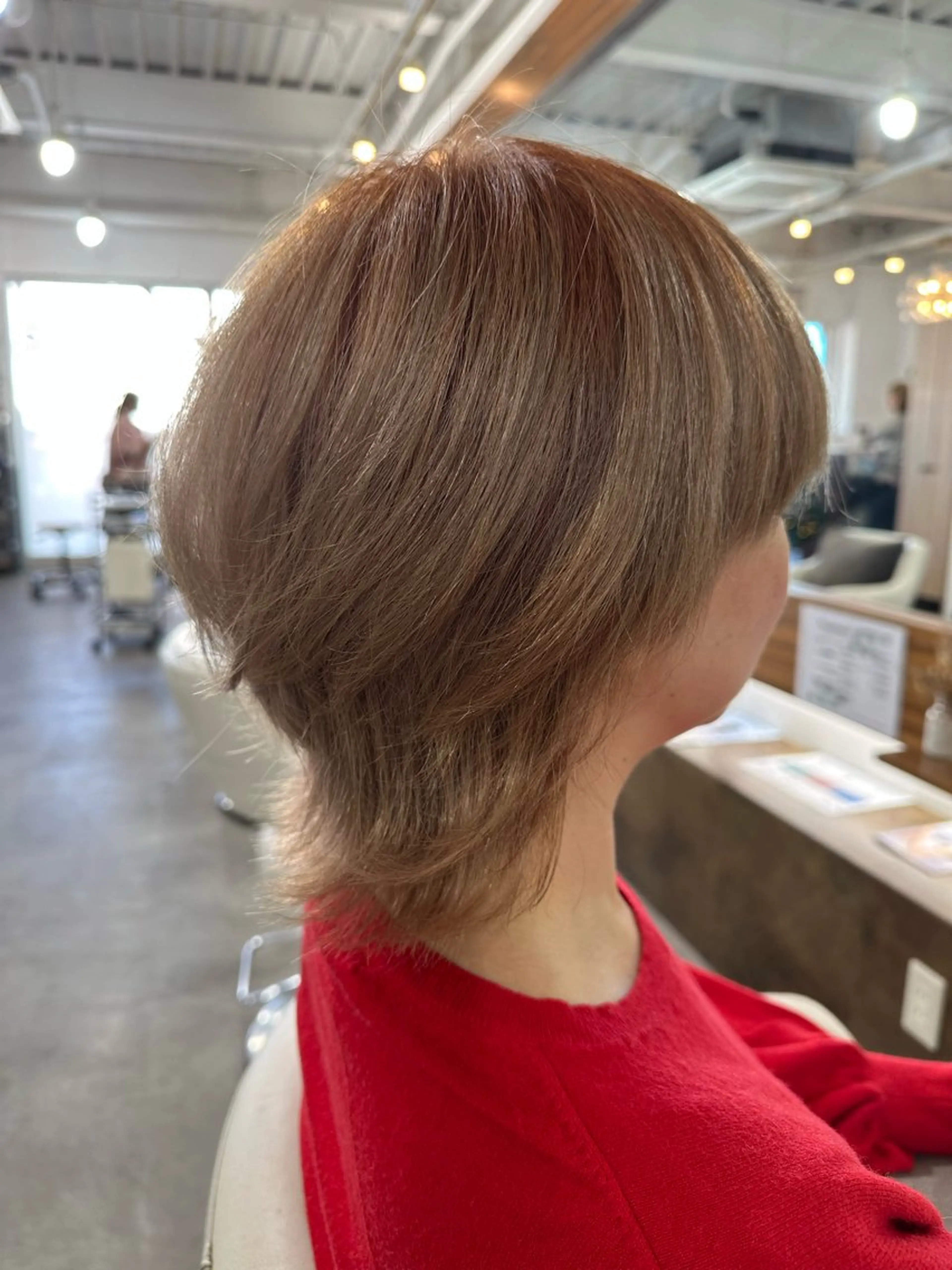 ショート 我満 宏映のヘアスタイル