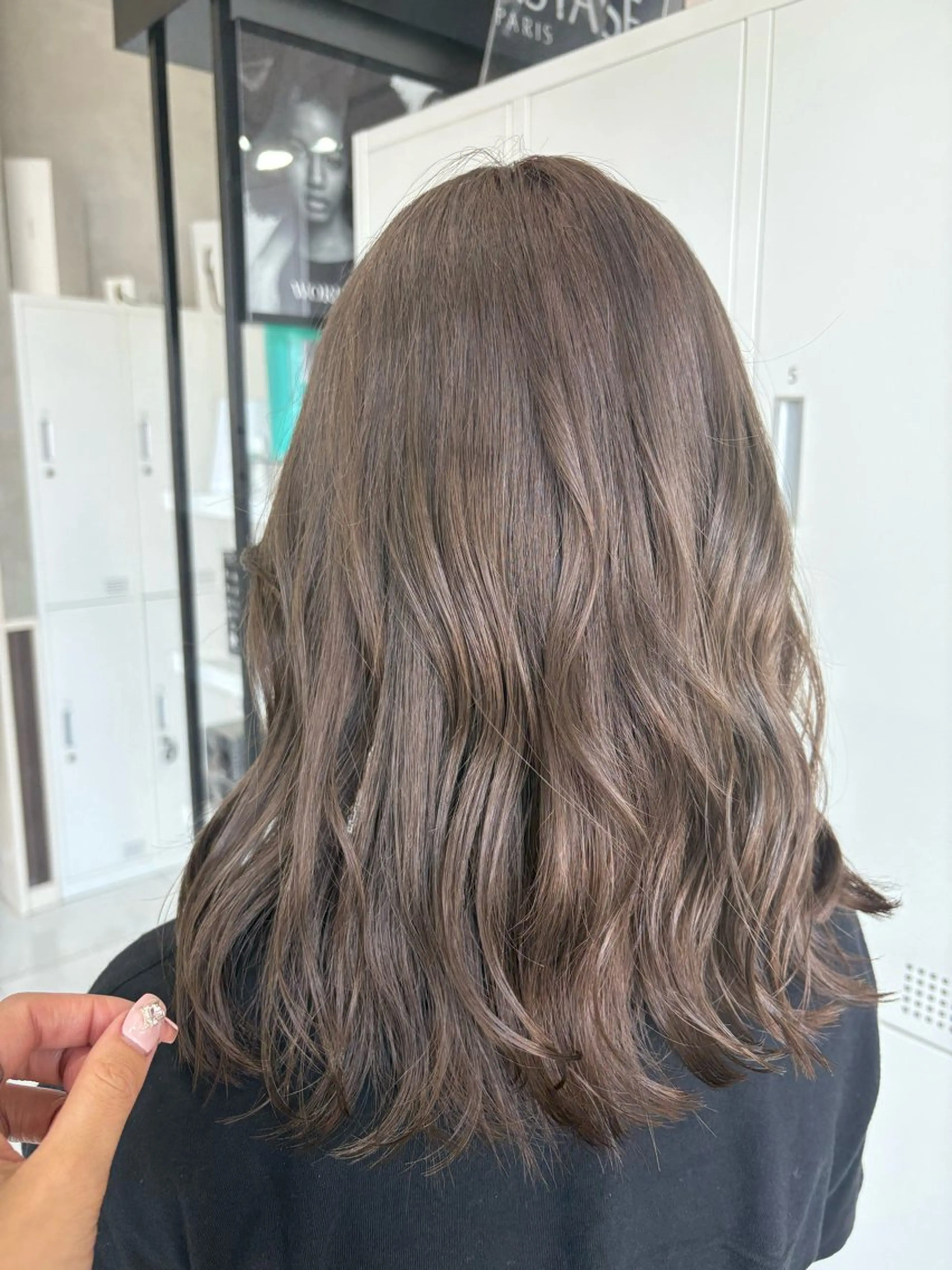 ミディアム カラー GRANDEUR やまだかなのヘアスタイル