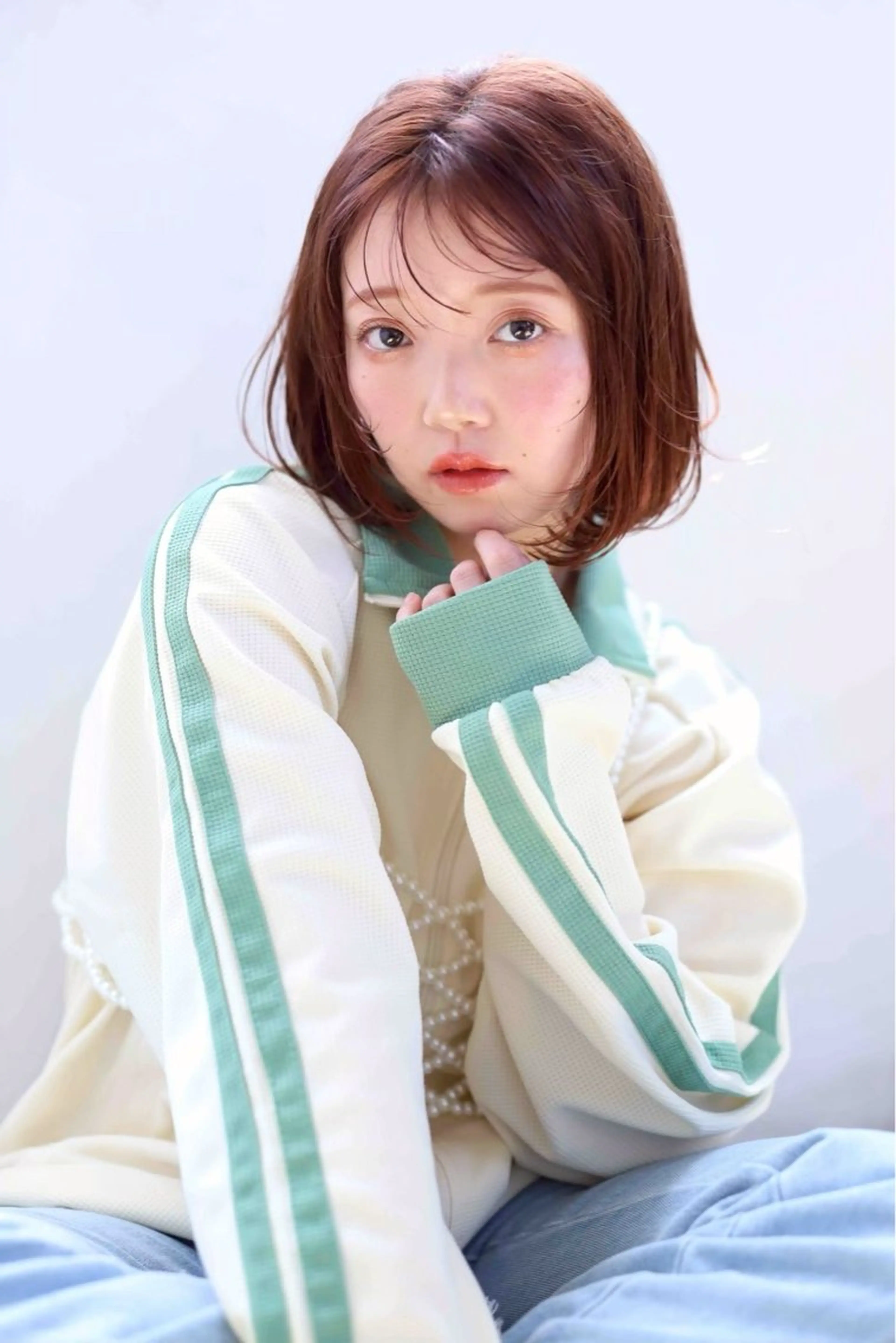ショート 尾崎 優花のヘアスタイル