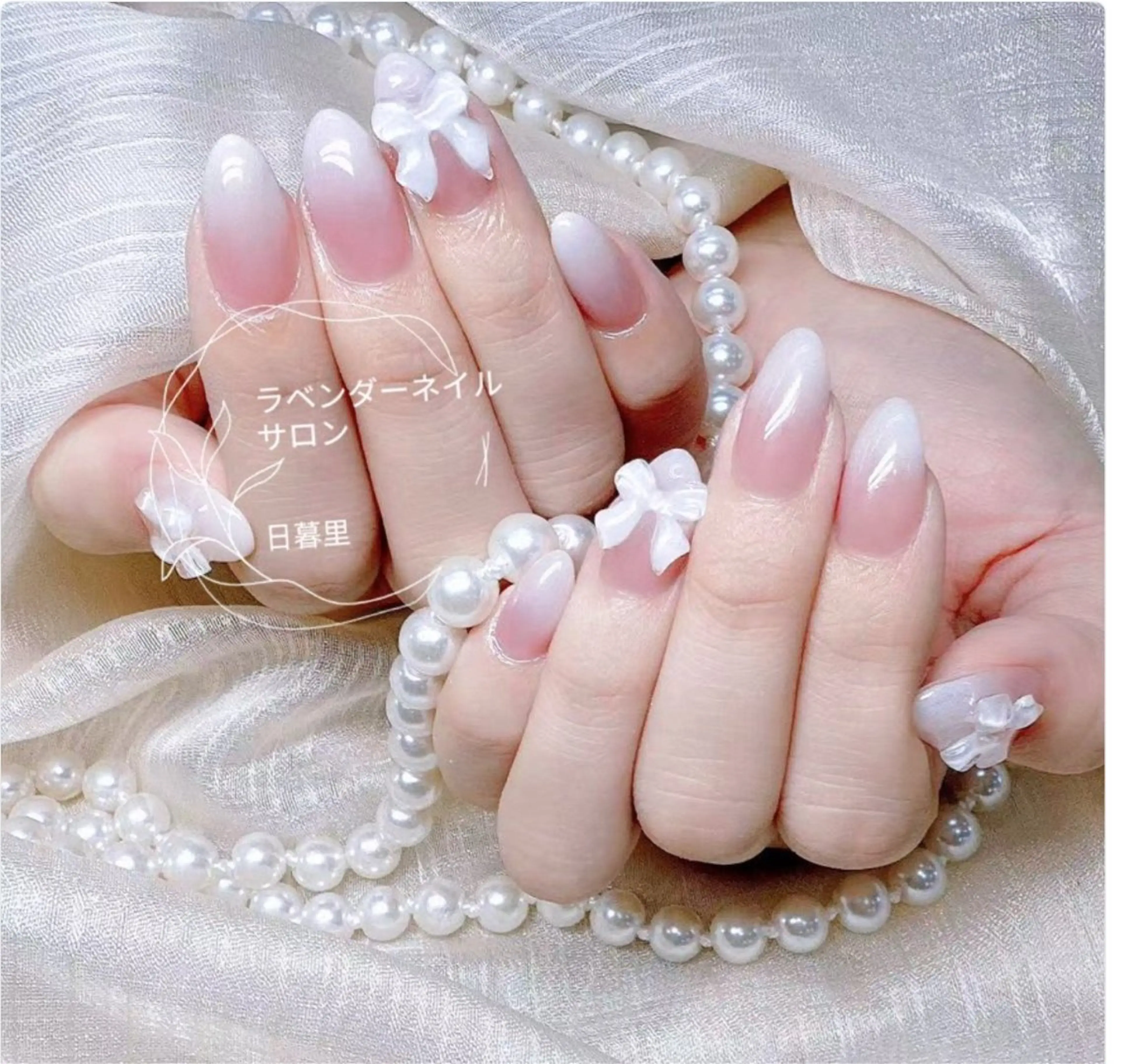 ネイル ハンドネイル ラベンダー💖日暮里 ルル💖ネイルのネイルデザイン