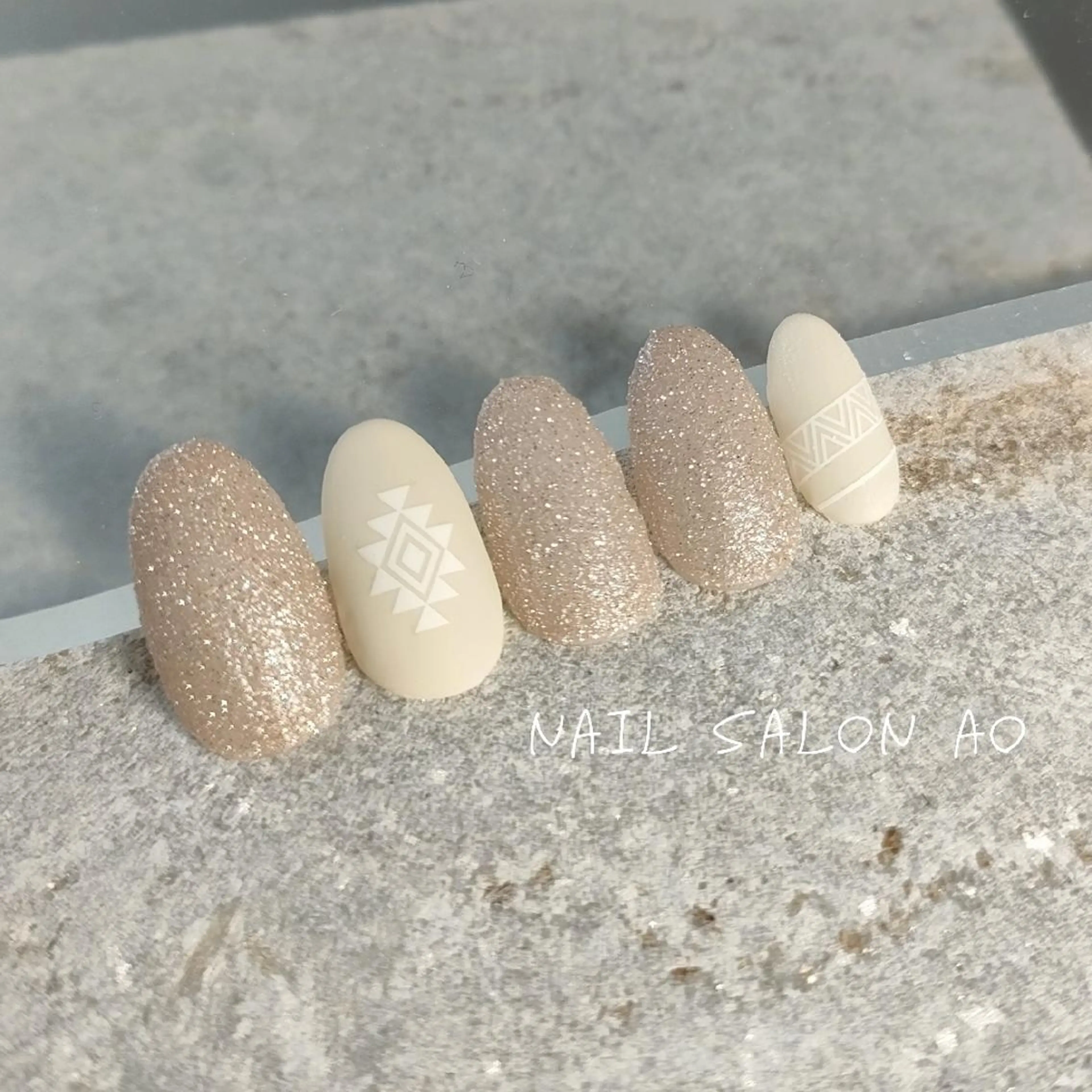 ネイル Nail Salon   AO✳Emiのネイルデザイン