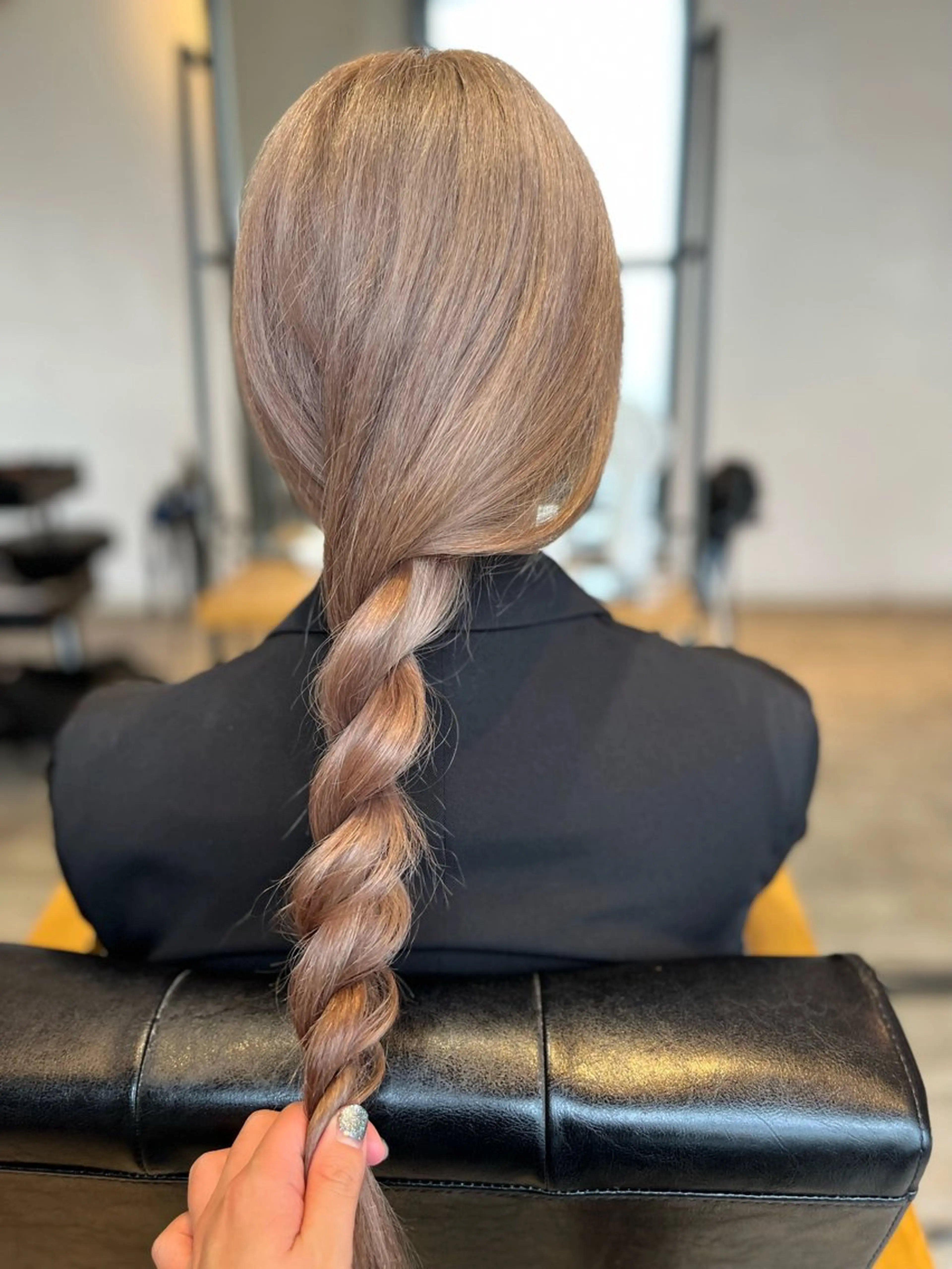 ❤︎ ブリーチ無しWカラー＋トリートメント（マイクロバブル付き）の写真