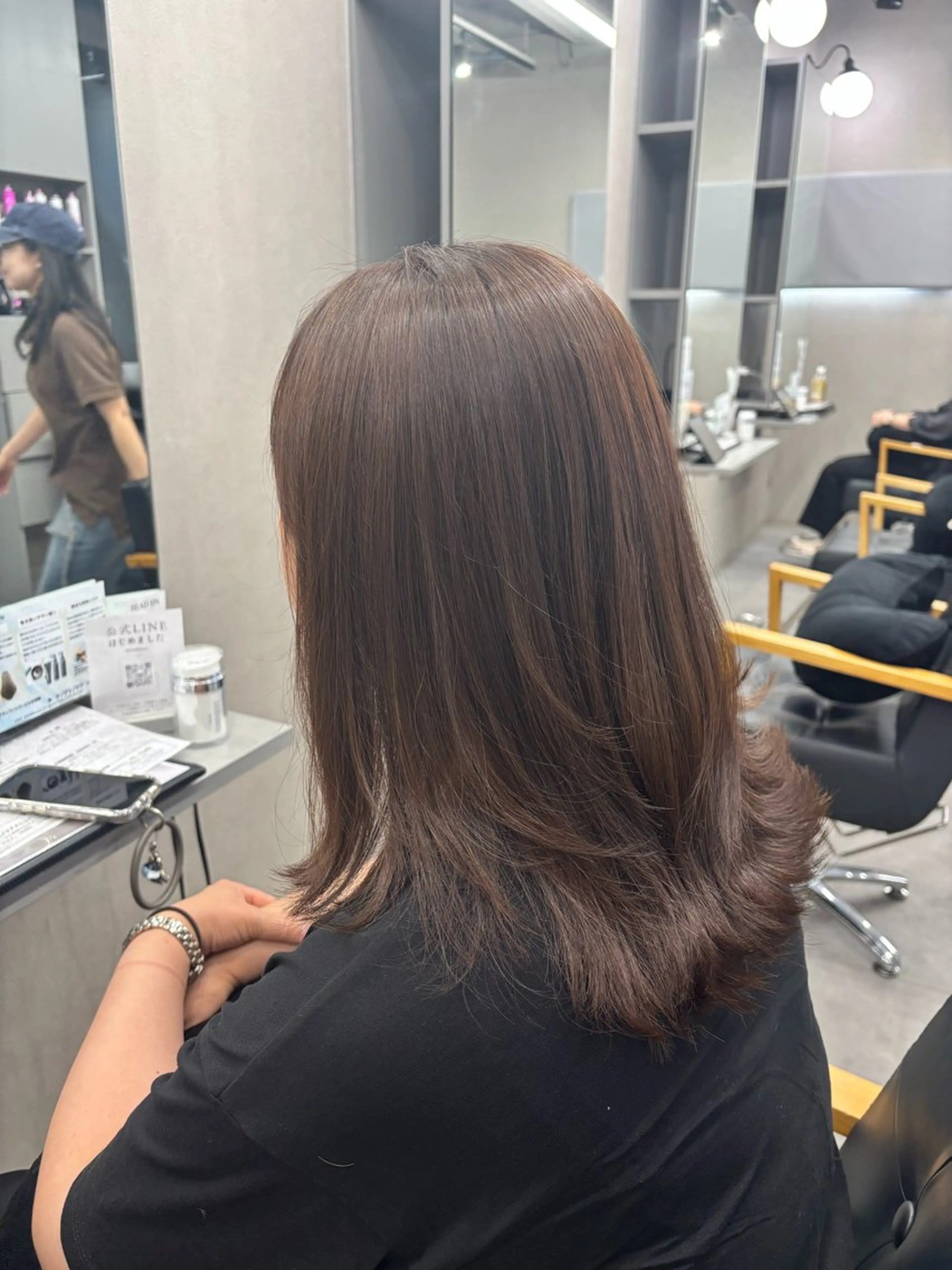 ロング カラー PALO もかのヘアスタイル