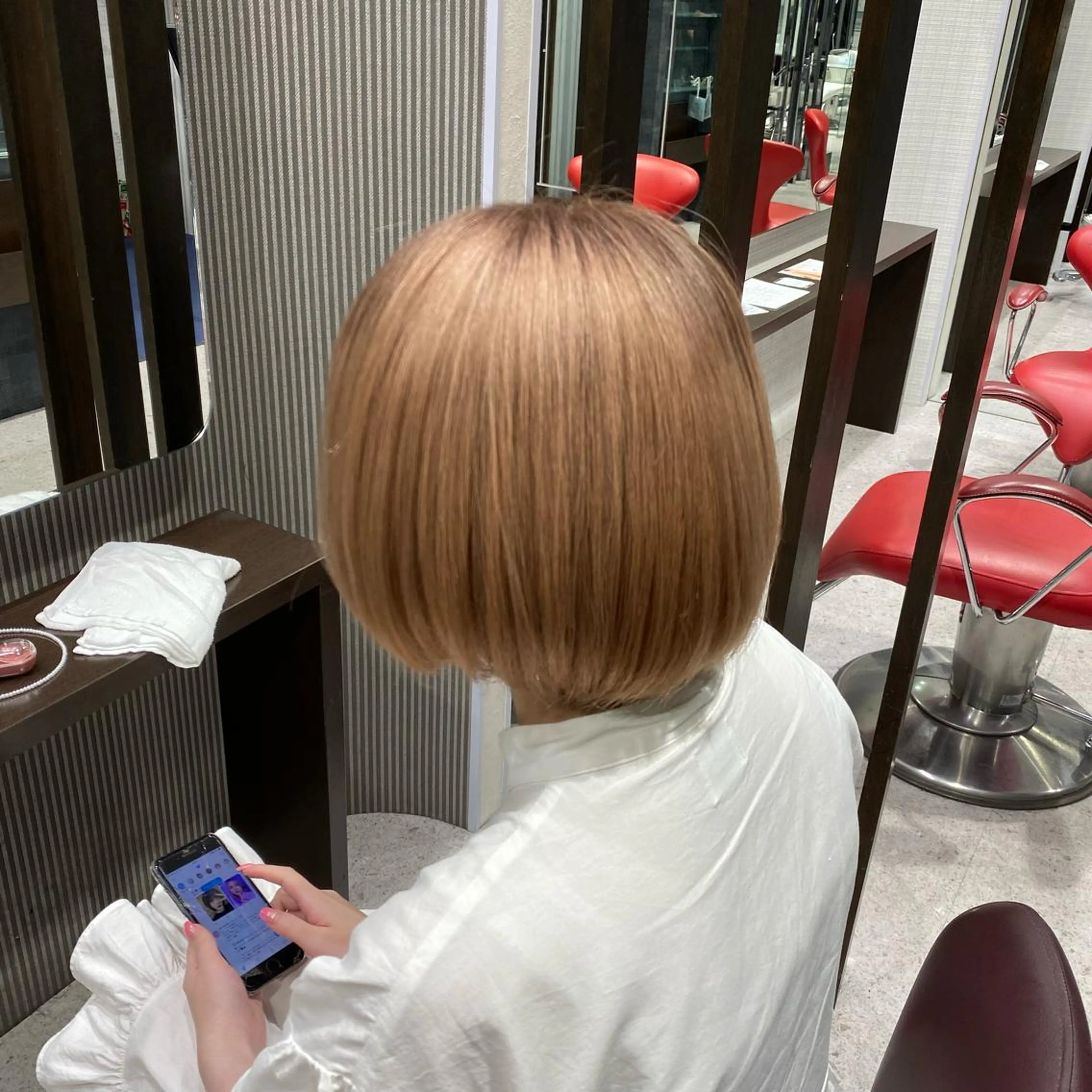 カラー ブラウンカラー トリートメント stylist 🐶内藤 成香のヘアスタイル