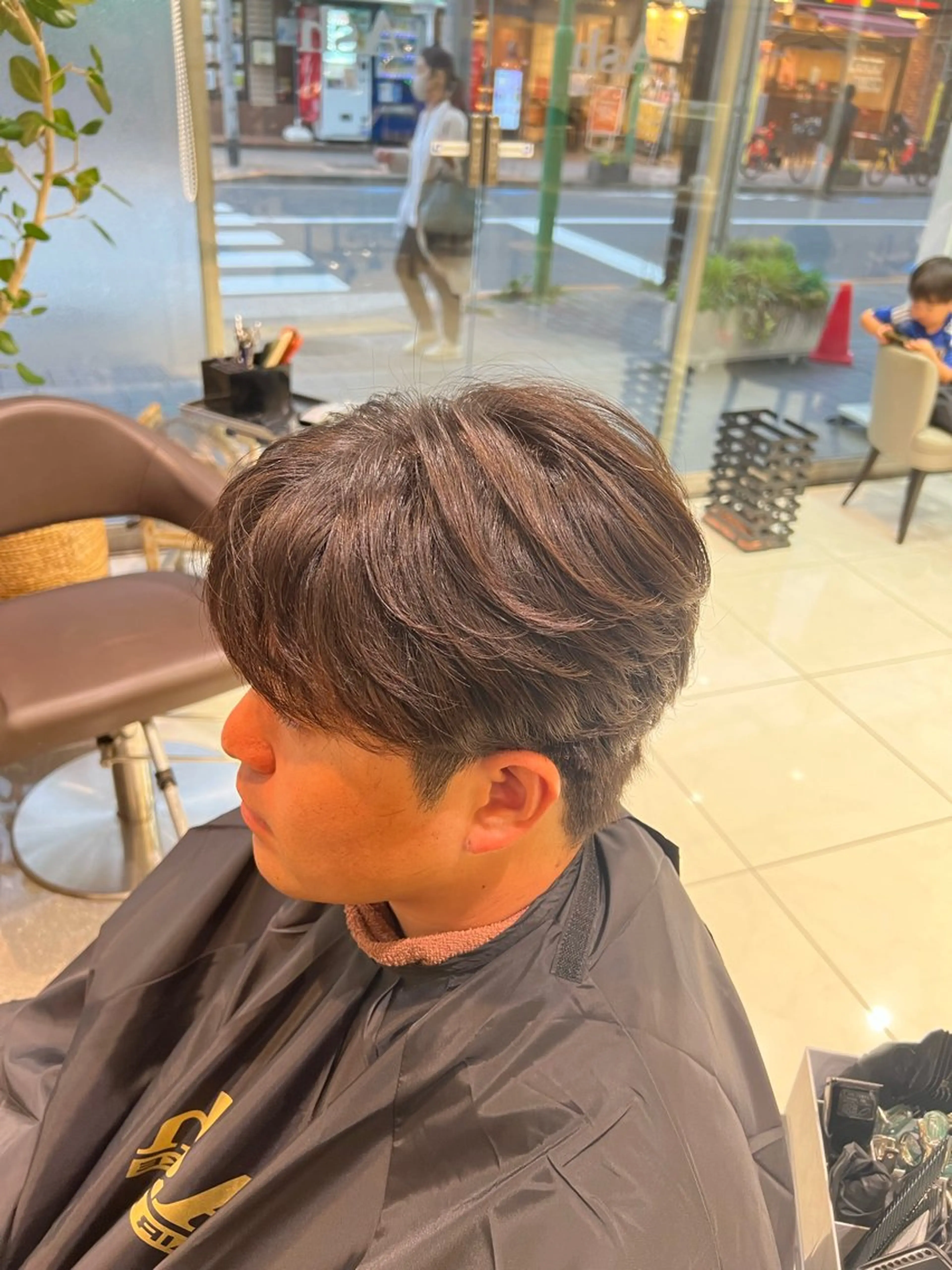 パーマ メンズ メンズパーマ ニュアンスパーマ カット パーマ SENA 再現性 パーマと縮毛矯正のヘアスタイル