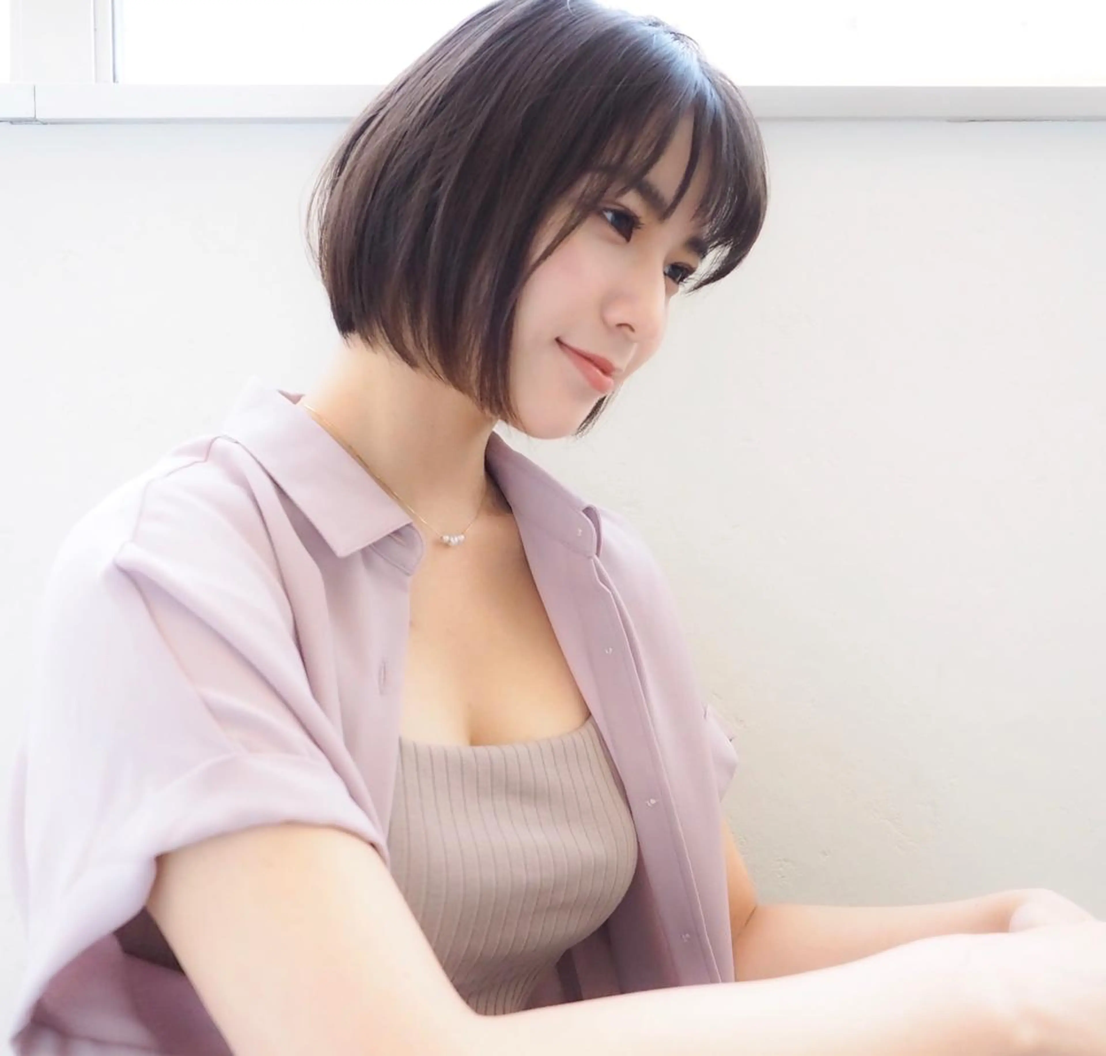 ショート ショートボブ ボブ 似合わせカット ショートヘア 小顔カット AIR HEALのヘアスタイル