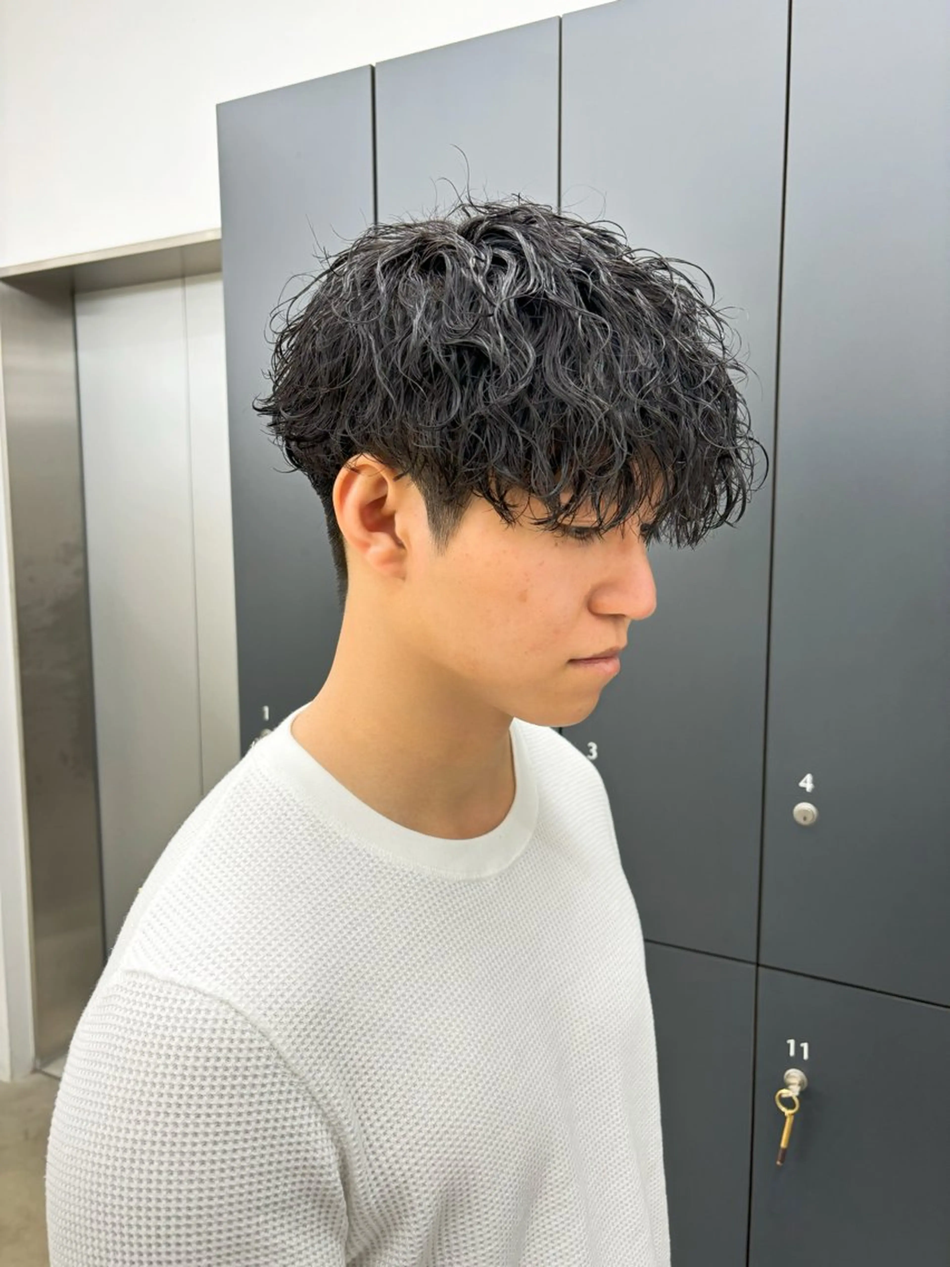 パーマ メンズ メンズパーマ 波巻きパーマ メンズ特化/パーマ /名駅/SUMIのヘアスタイル