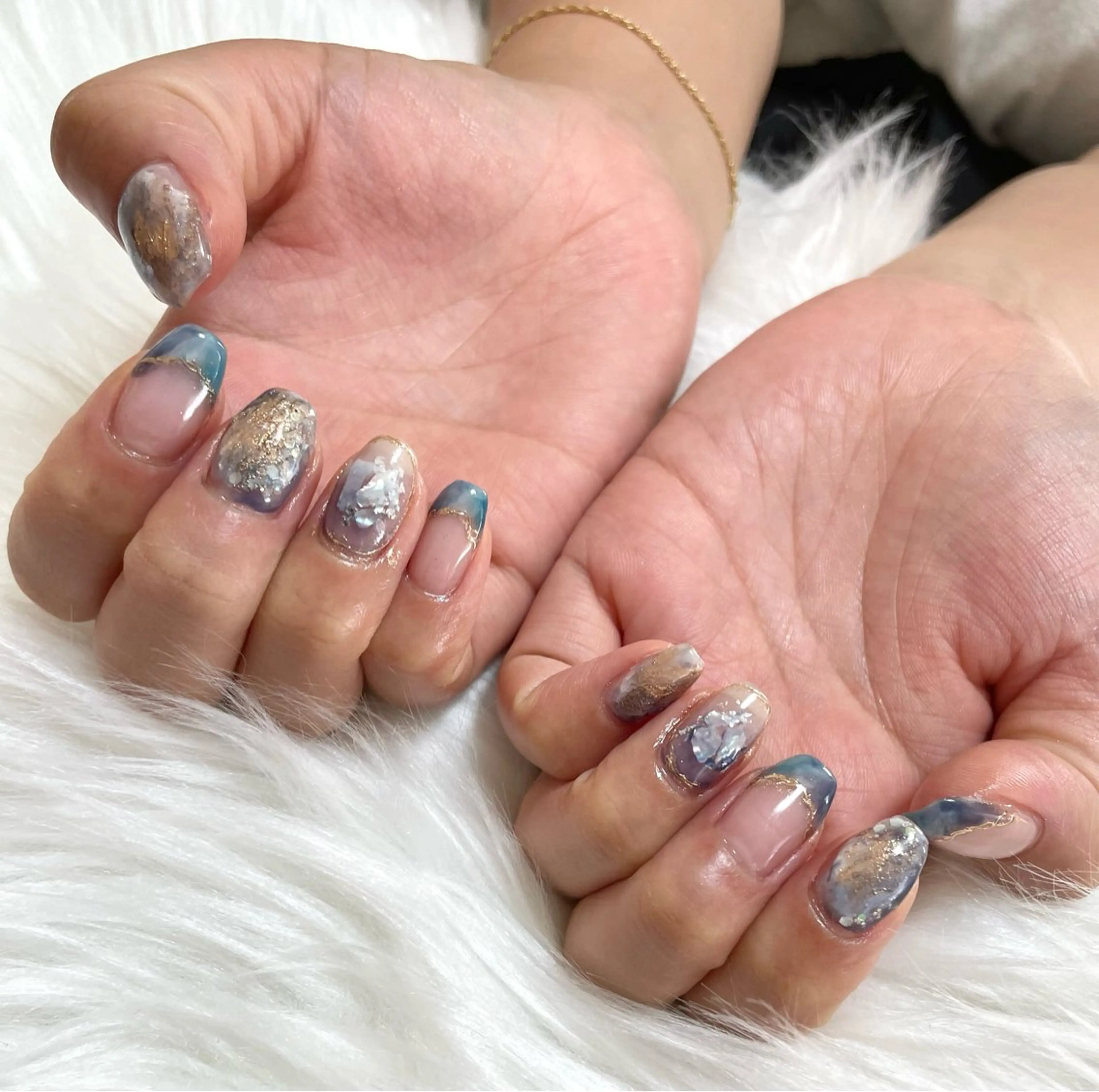 ネイル ハンドネイル nail salon HIRUKANAのネイルデザイン