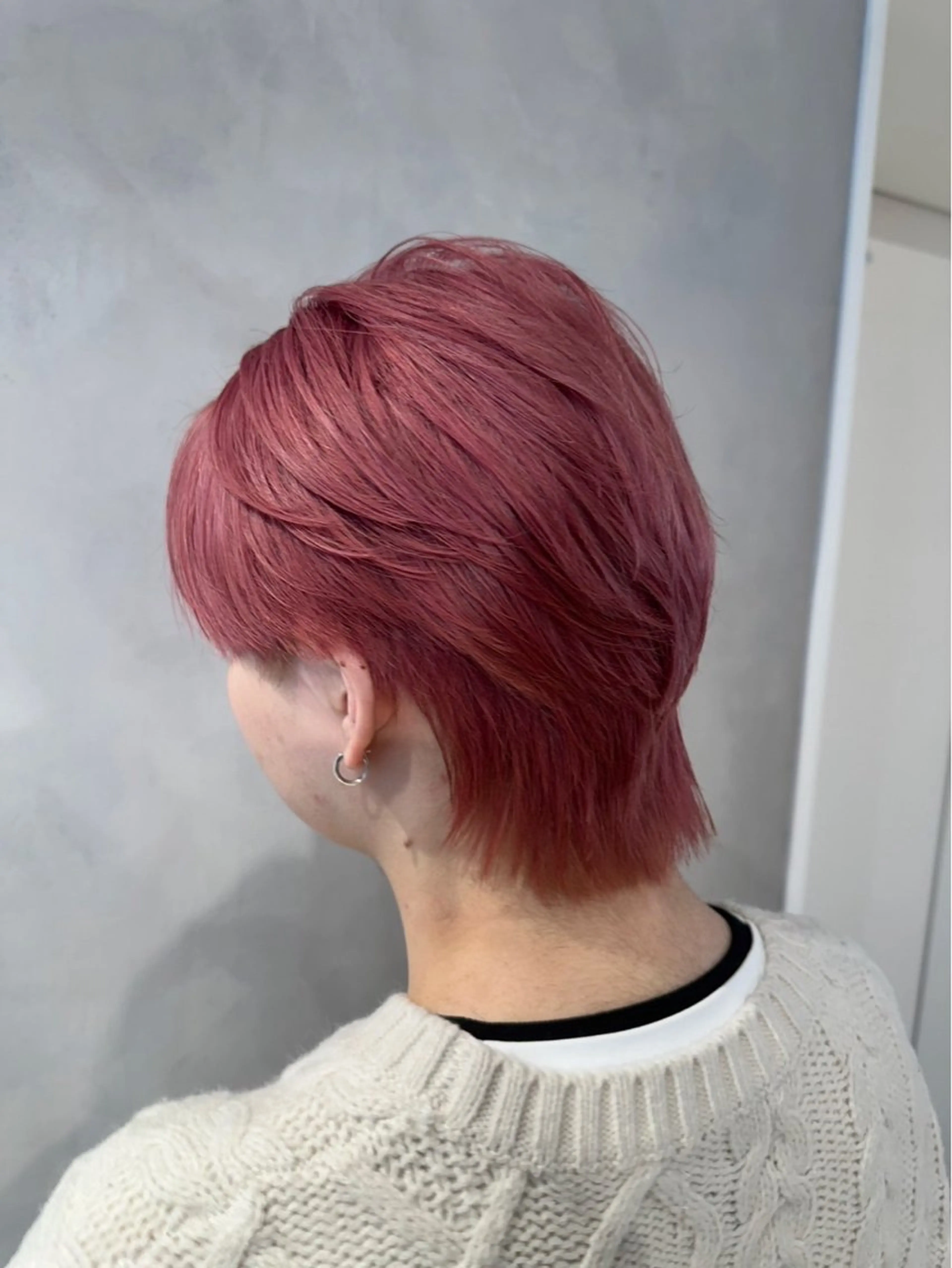 ショート カラー メンズ 渋谷うる艶カラー 🦊あらし🦊のヘアスタイル