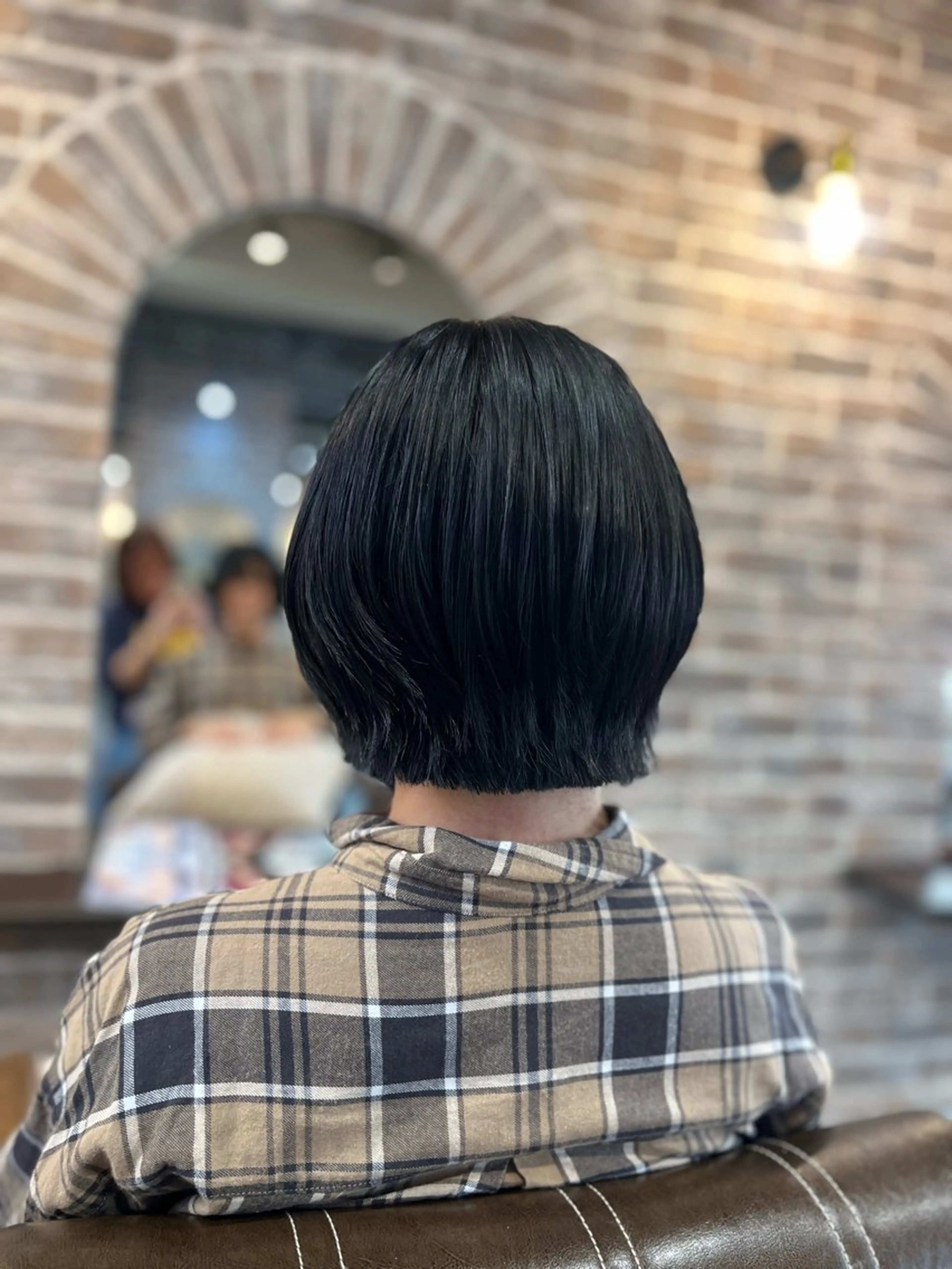 ショート ショートヘア ウルフカット カット メンズパーマ/縮毛 矯正/徳田真緒のヘアスタイル