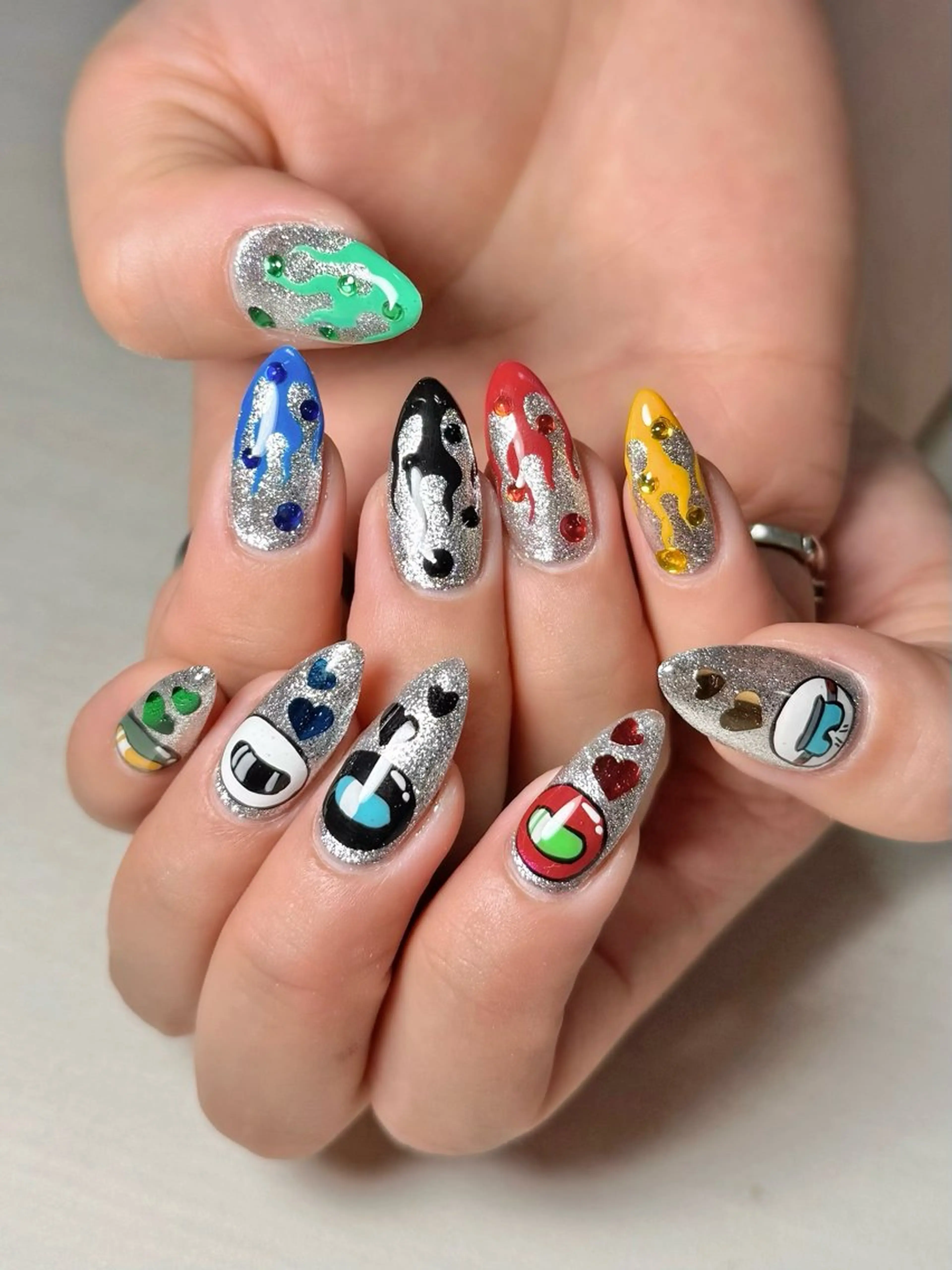 ネイル ハンドネイル 【Yappy🌈】 💖P-tanaのネイルデザイン