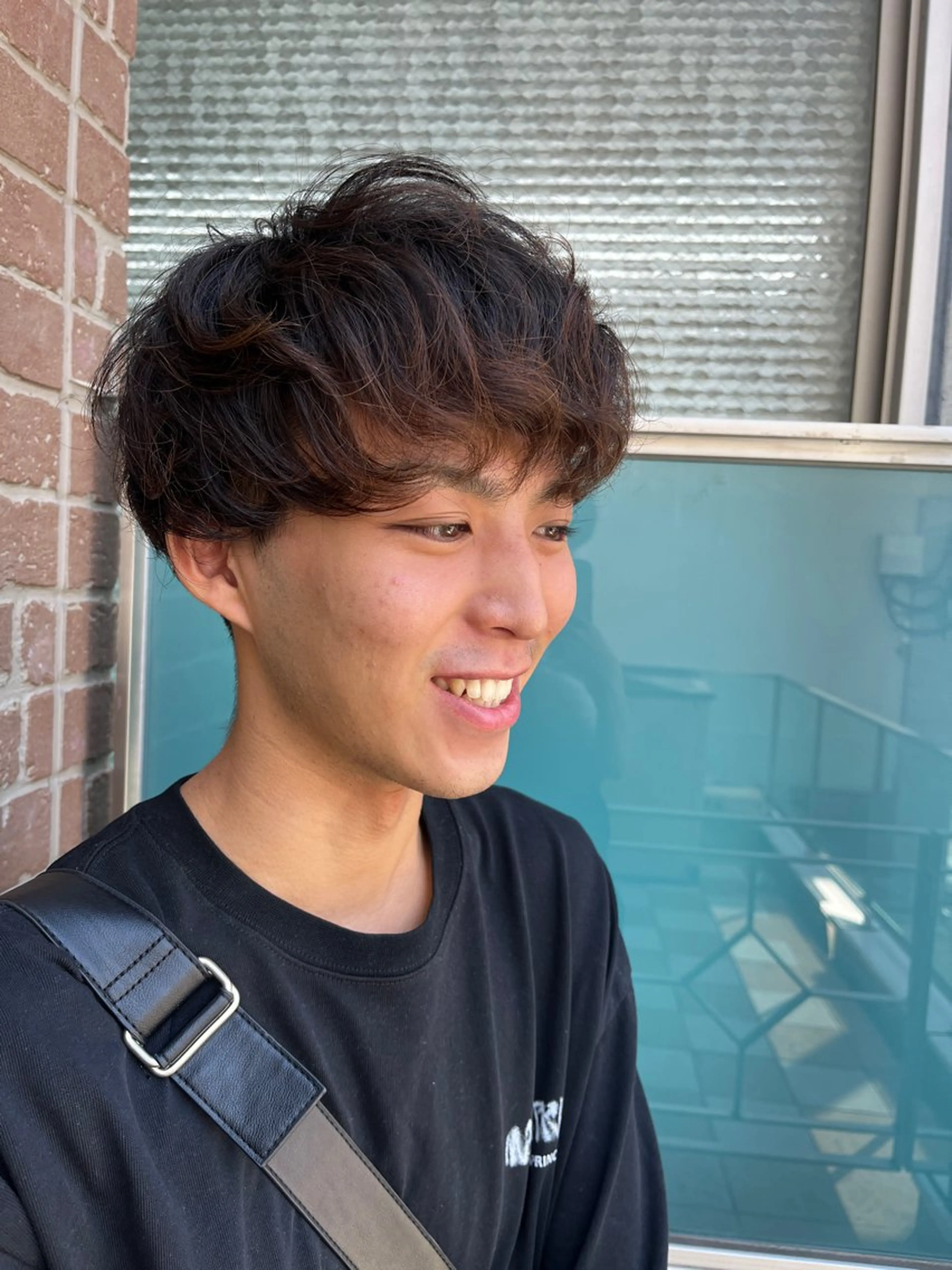 ショート カラー メンズ 久木原 ゆりのヘアスタイル