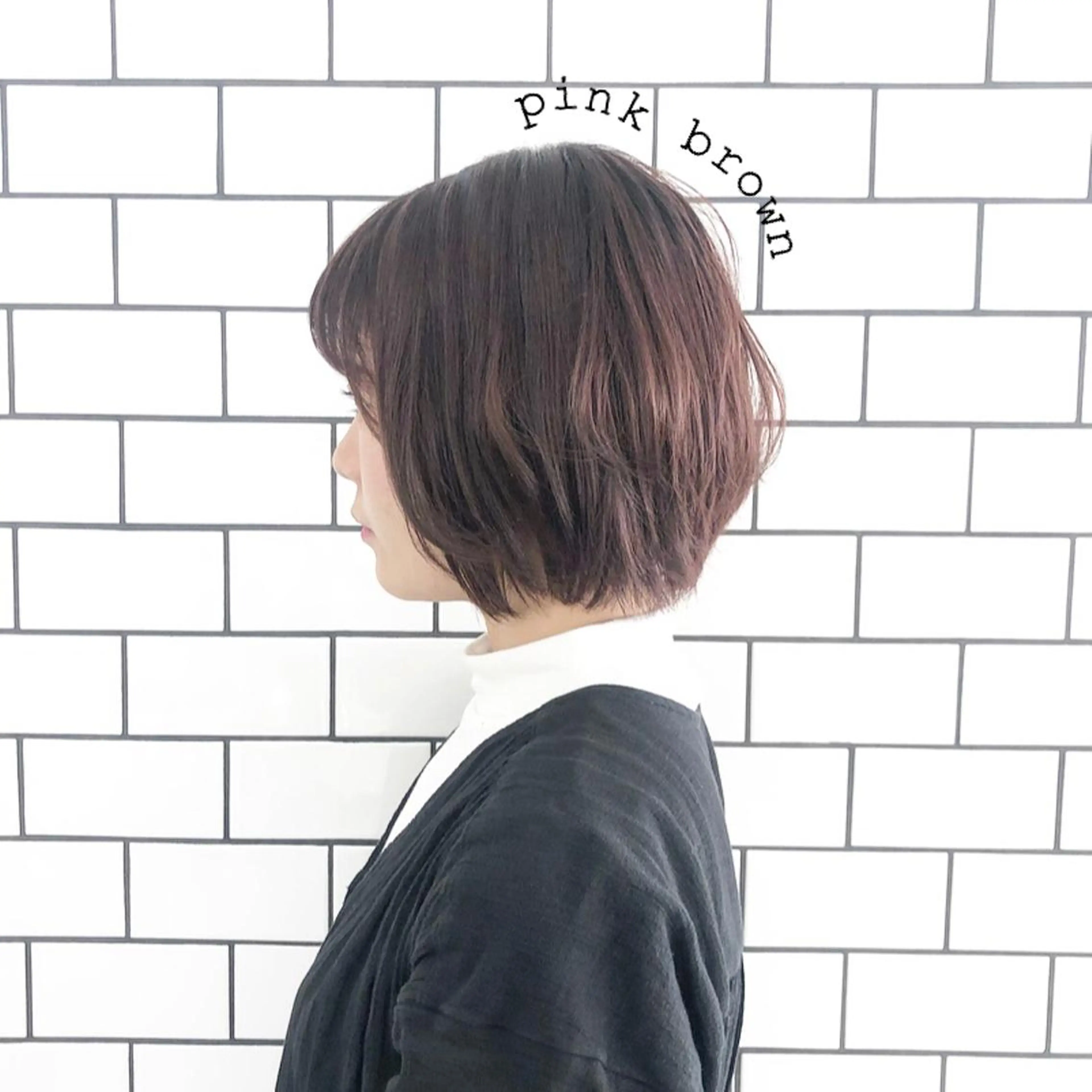 ショート カラー お洒落パーマ/ 艶カラー/michiのヘアスタイル