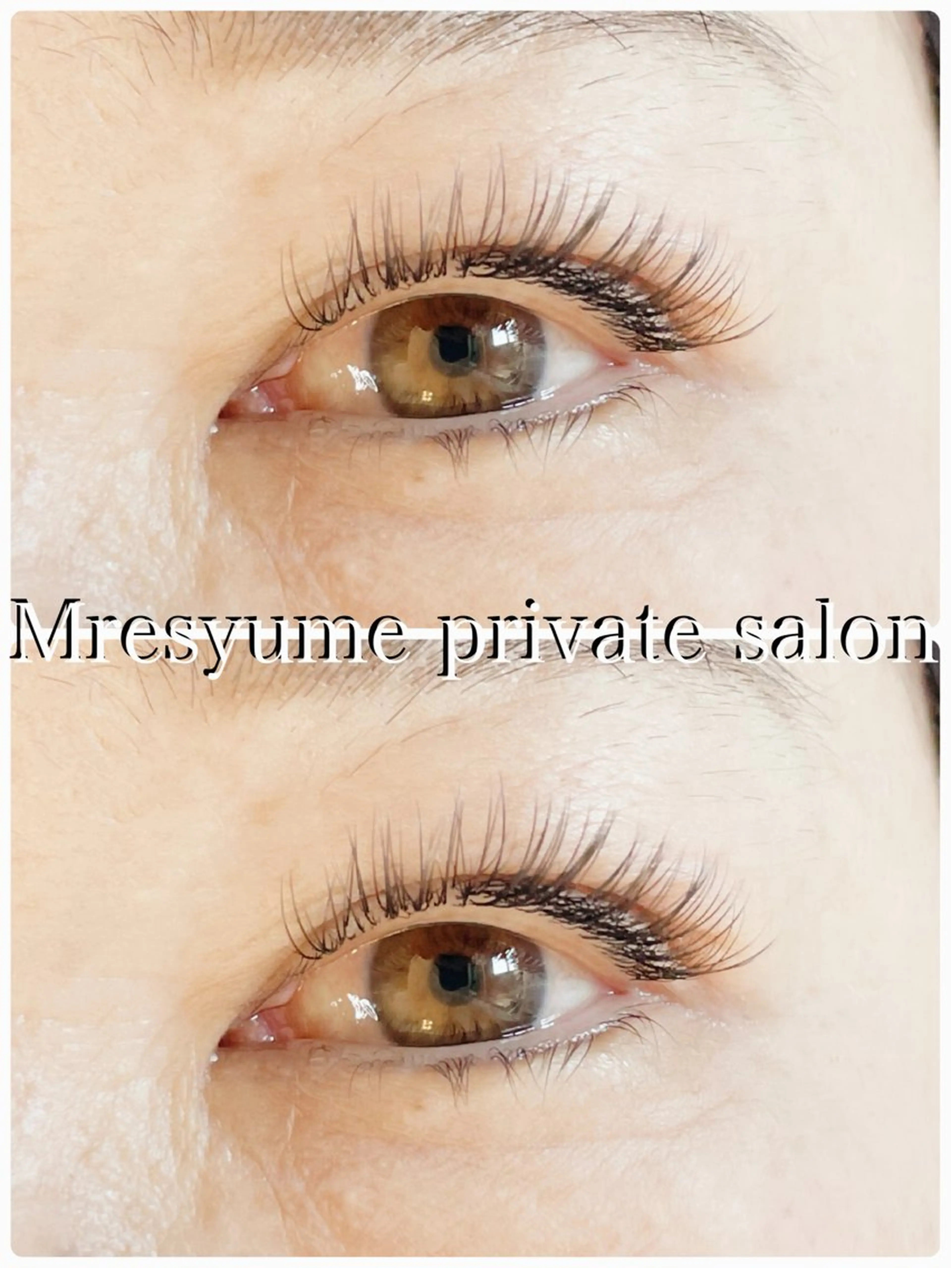 マツエク・マツパ Mresyume MAYUのマツエク・マツパデザイン