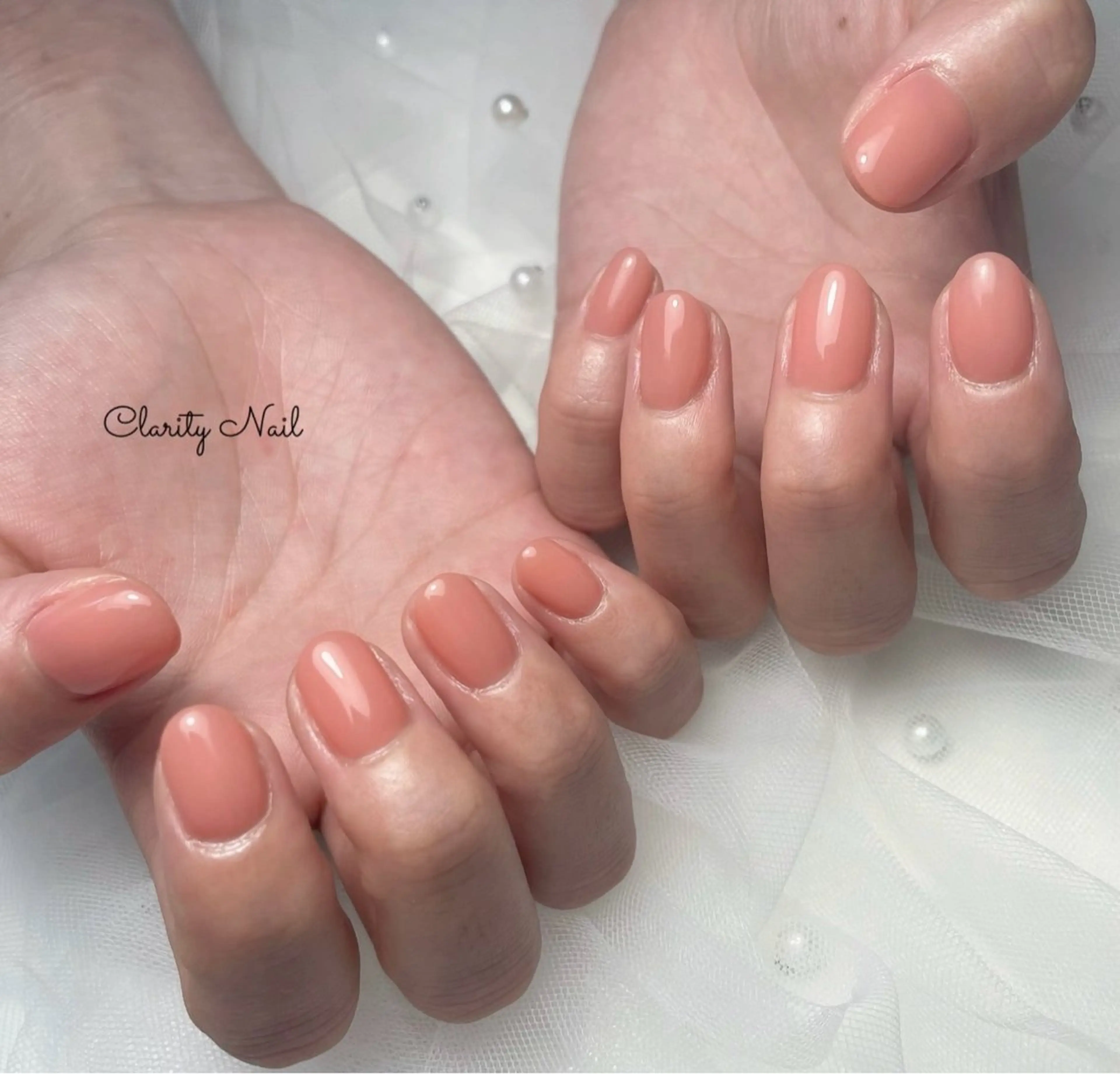 ネイル ワンカラーネイル ハンドネイル Clarity Nailのネイルデザイン