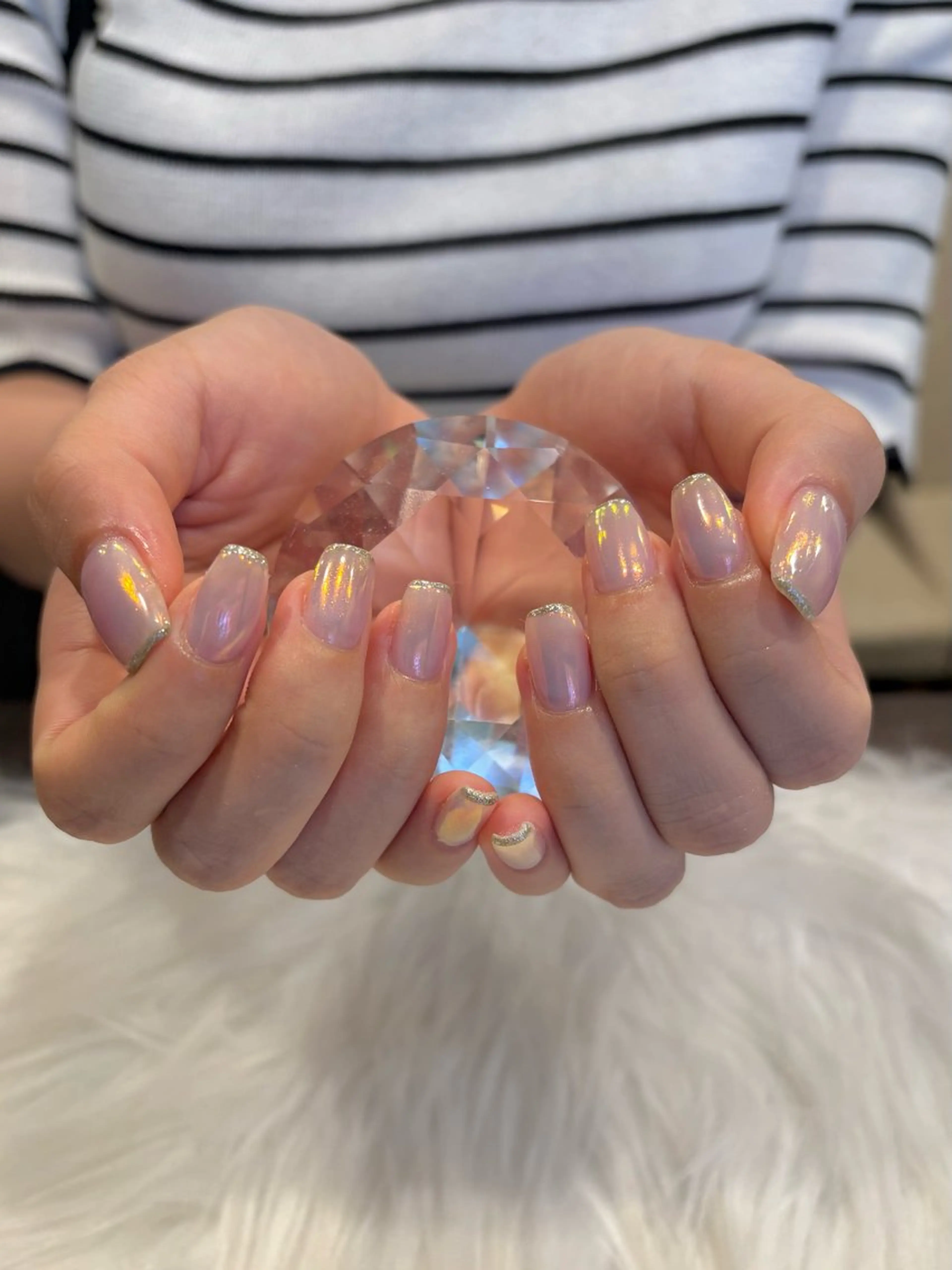 ネイル アートネイル シンプルネイル ハンドネイル Nobady_ Kotonoのネイルデザイン