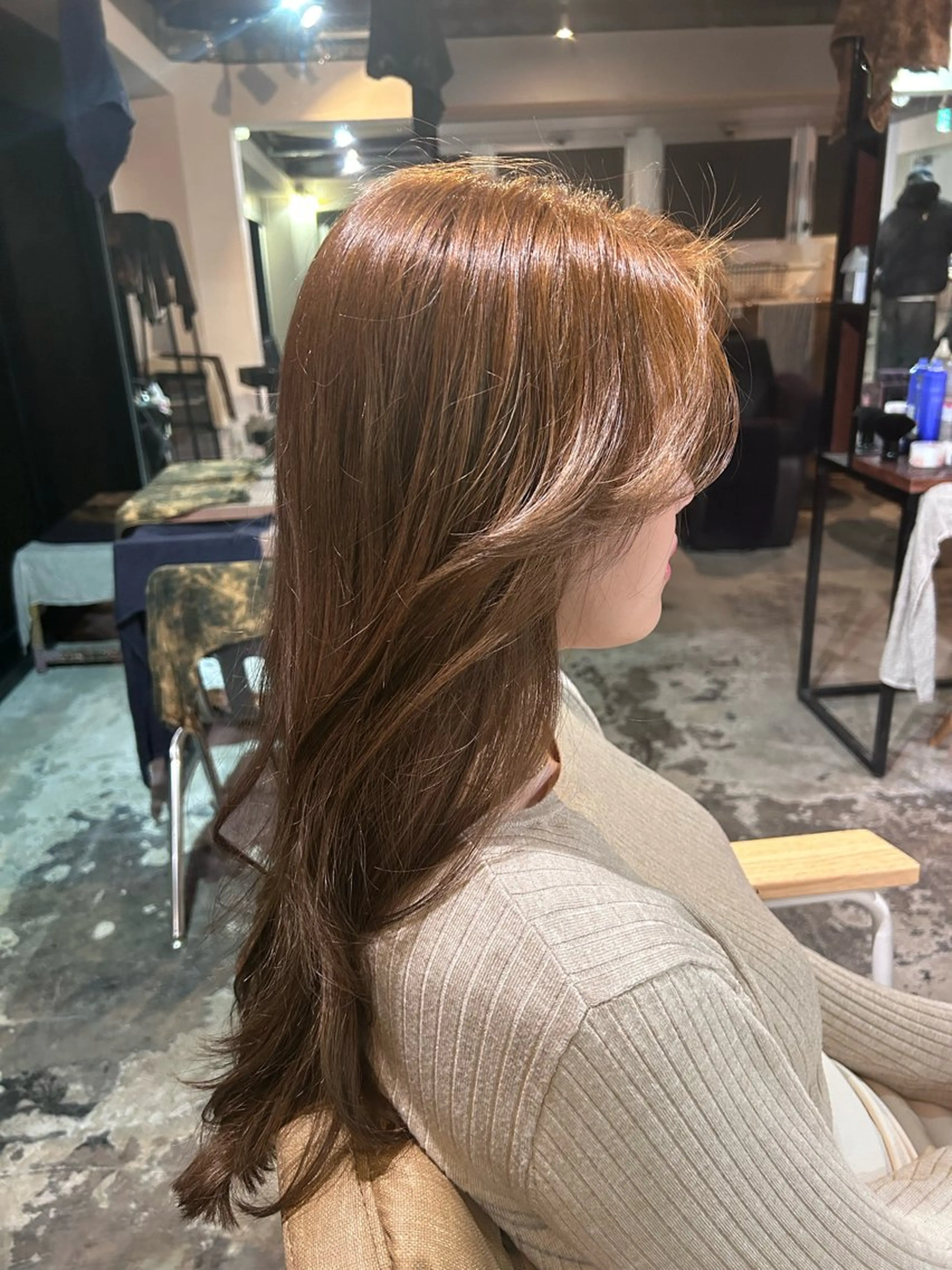 ロング カラー ダブルカラー/ 艶髪/SHISEIのヘアスタイル