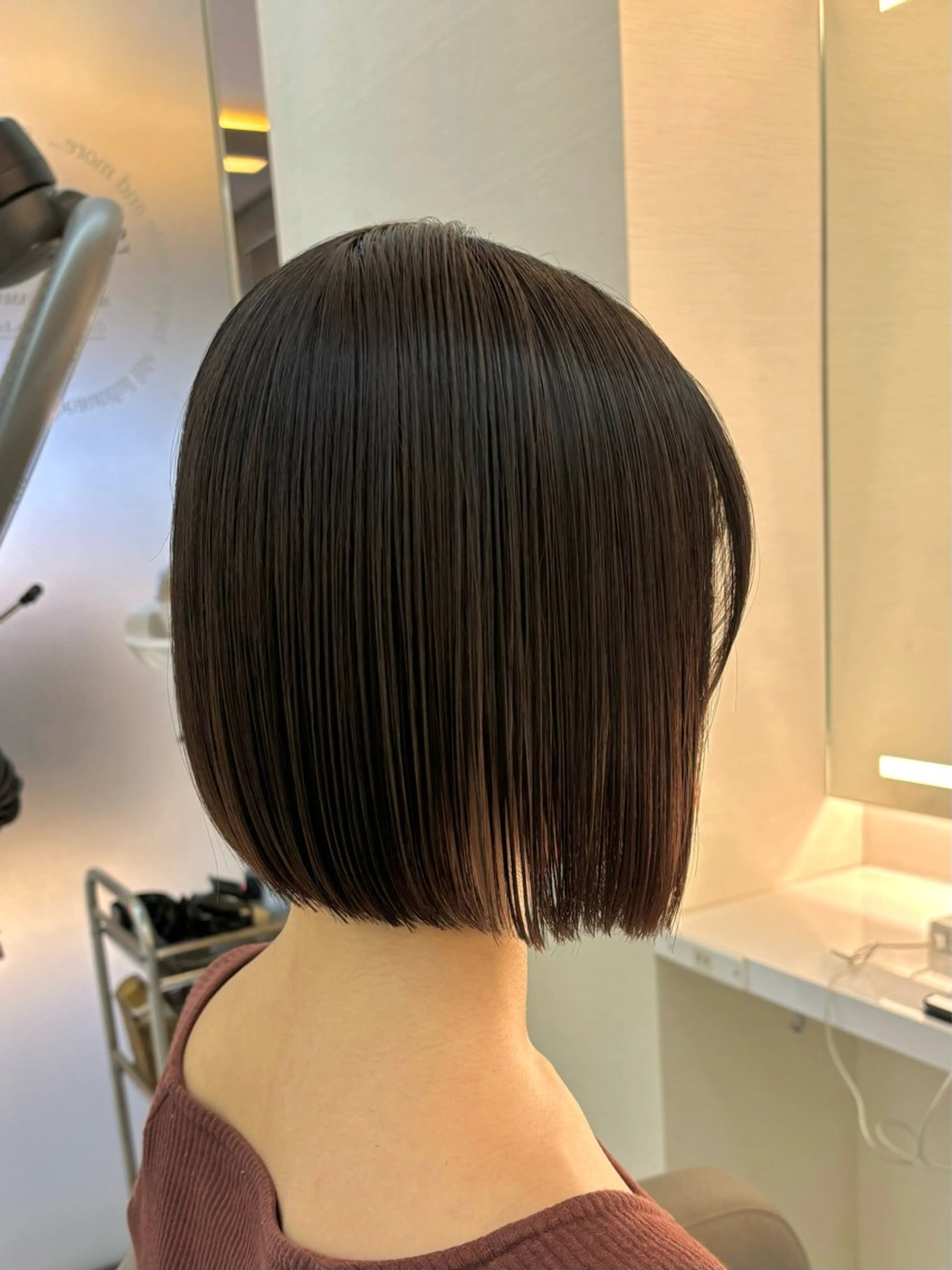 ショート ボブ カット トリートメント ボブ/レイヤー/透明 感カラー/Dai🌿のヘアスタイル