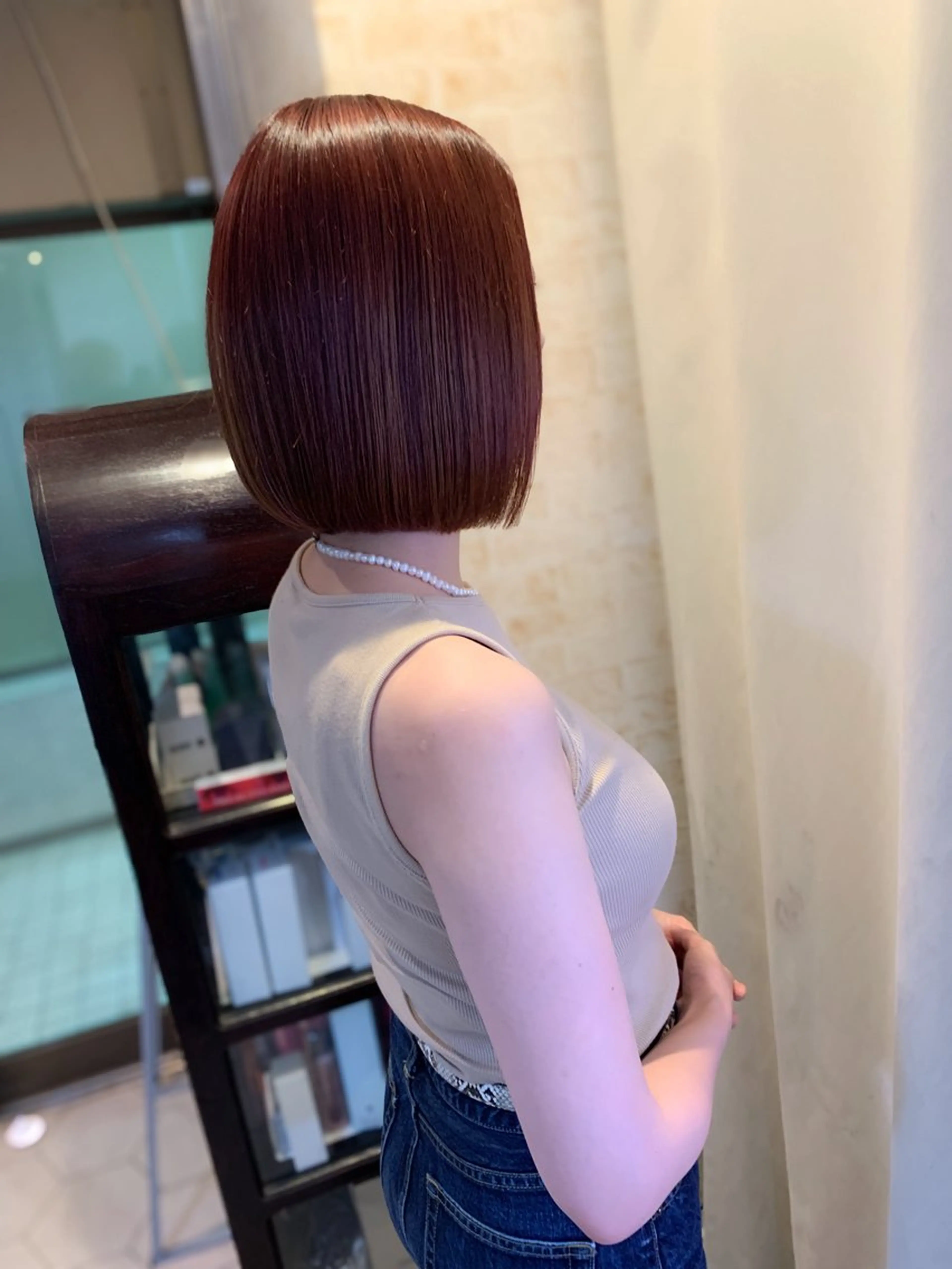 カラー ✨縮毛矯正✨髪質改善 ナカシマ ユミのヘアスタイル