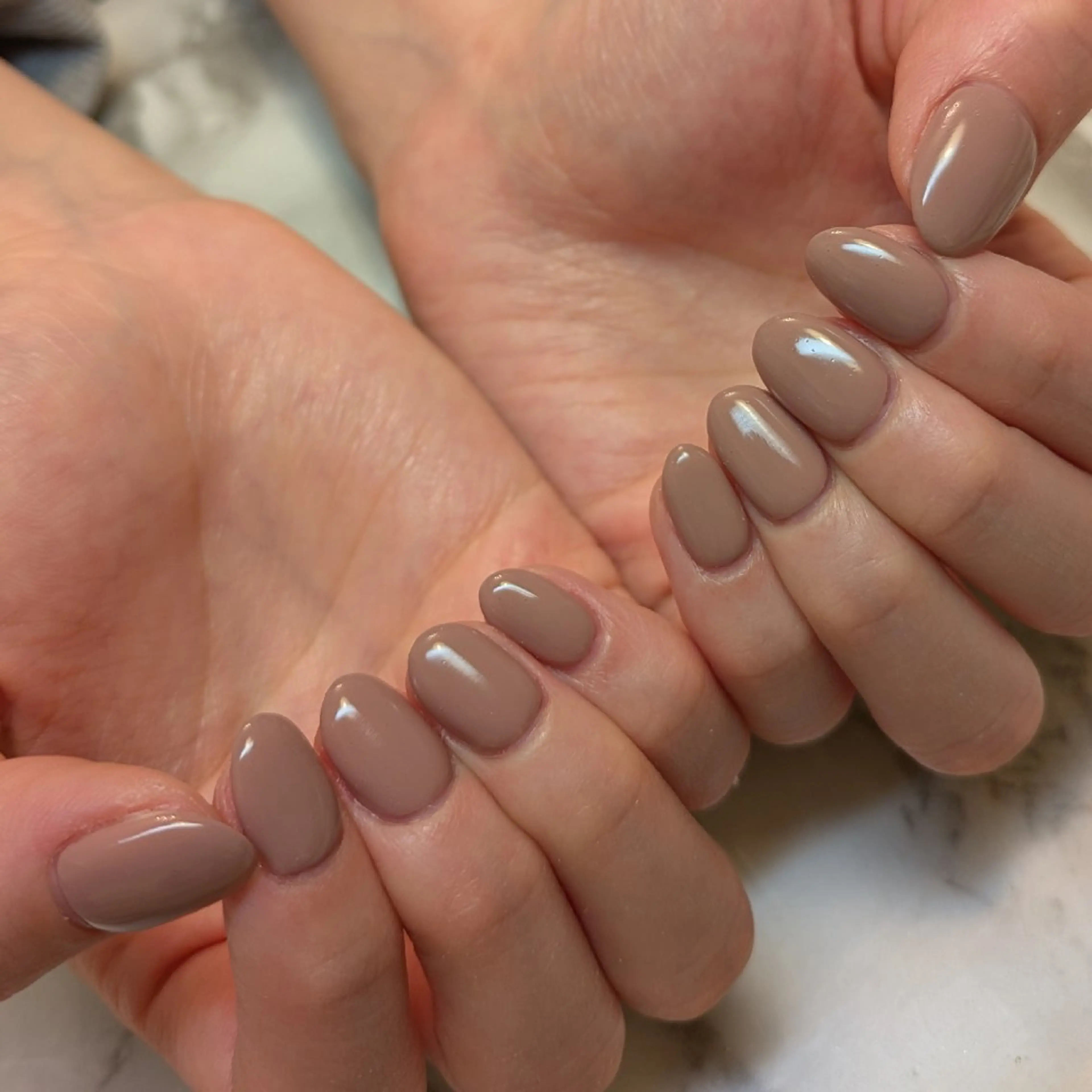 ネイル ワンカラーネイル ジェヌインネイル 河内のネイルデザイン