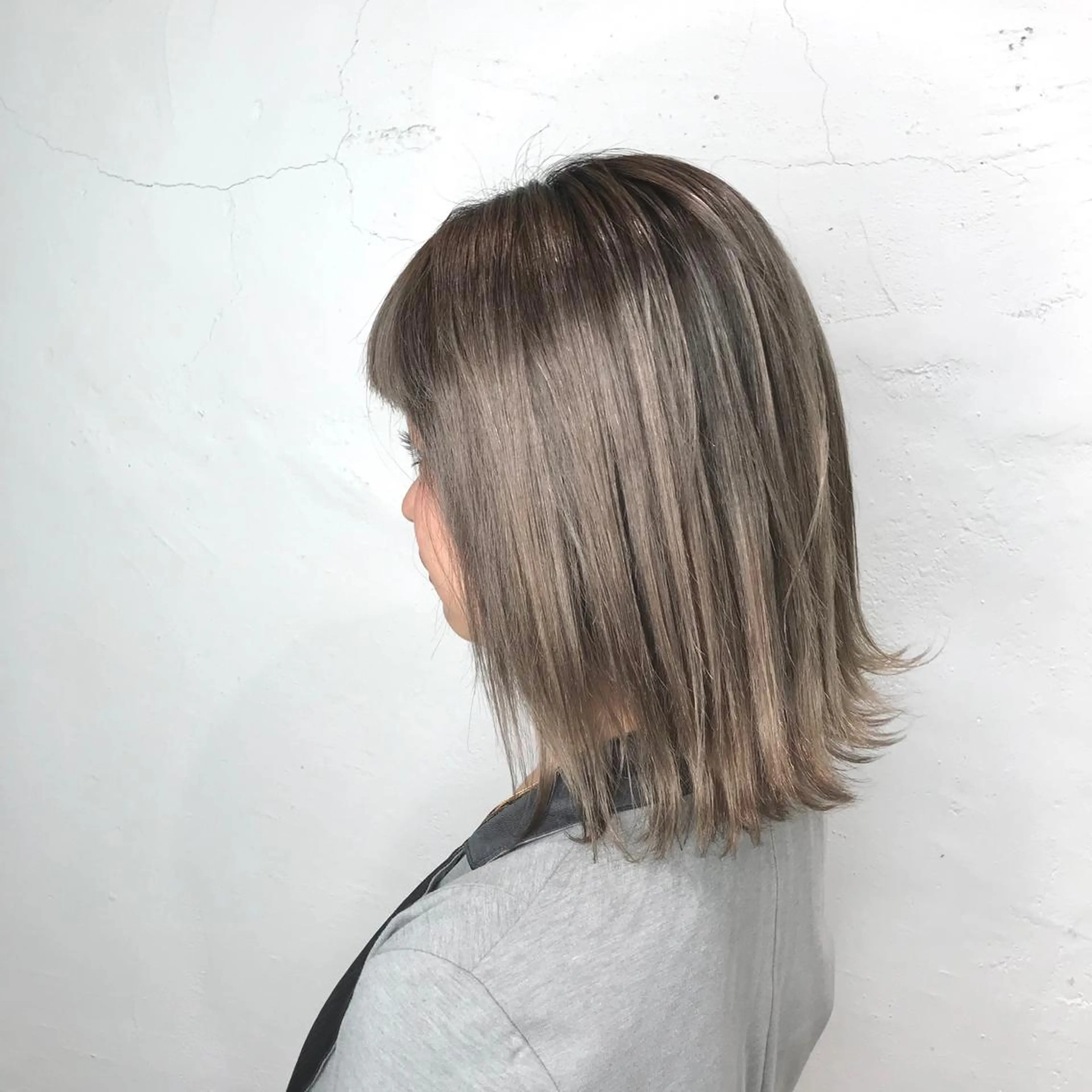 ショート カラー 🇰🇷カルマパーマ kaito🇰🇷のヘアスタイル