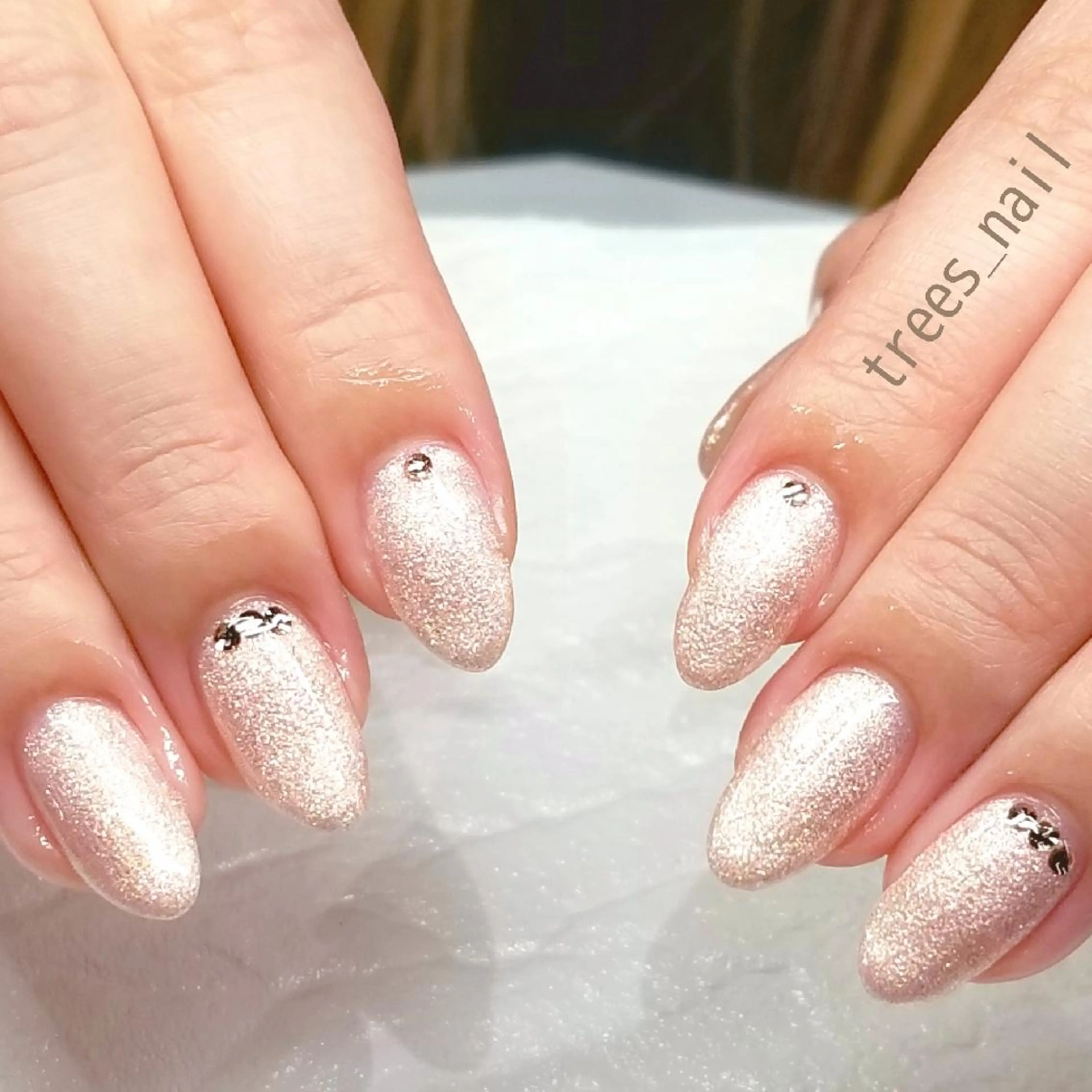 ネイル ワンカラーネイル trees_ nailのネイルデザイン