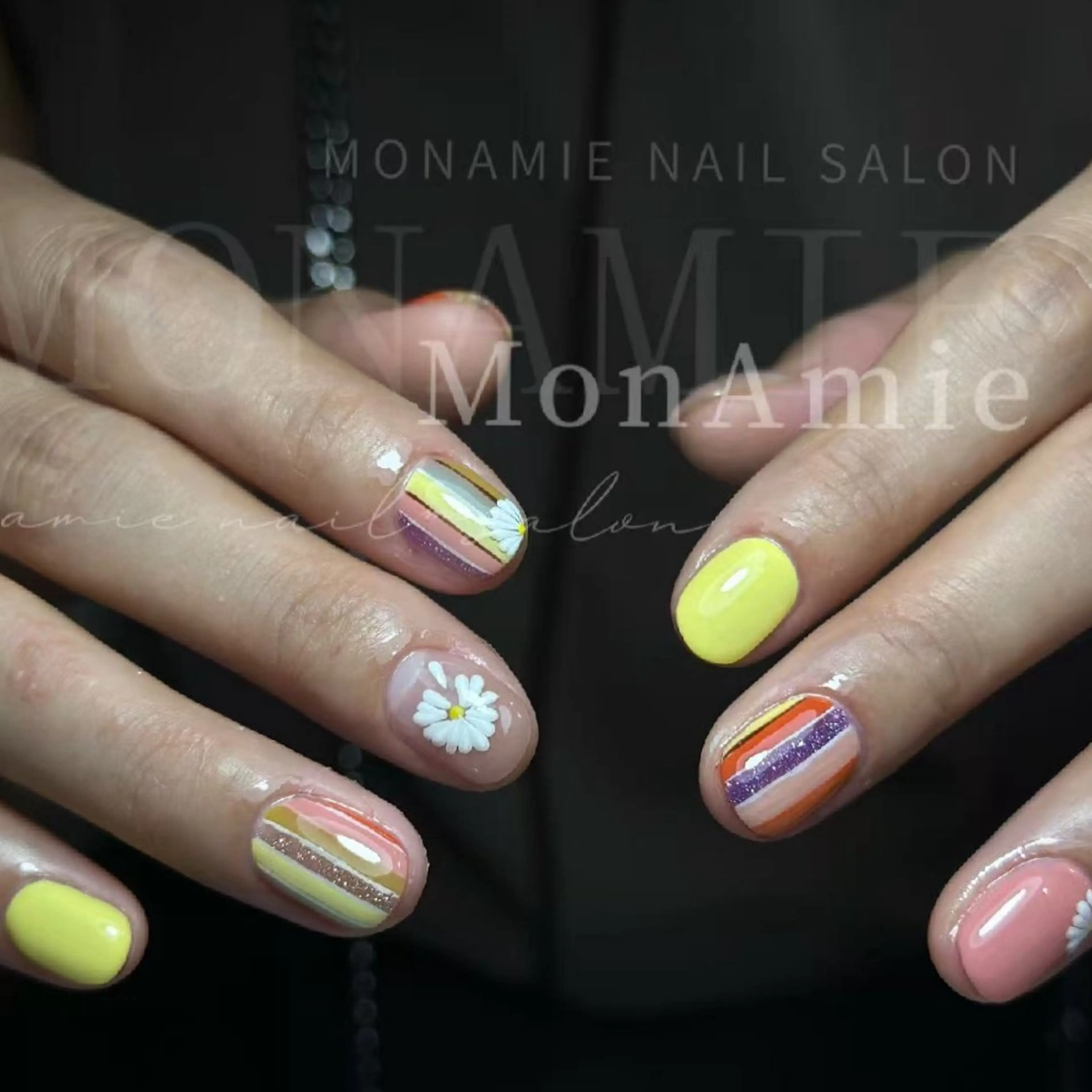 ネイル ハンドネイル ハンドケア MonAmie NailSalonのネイルデザイン