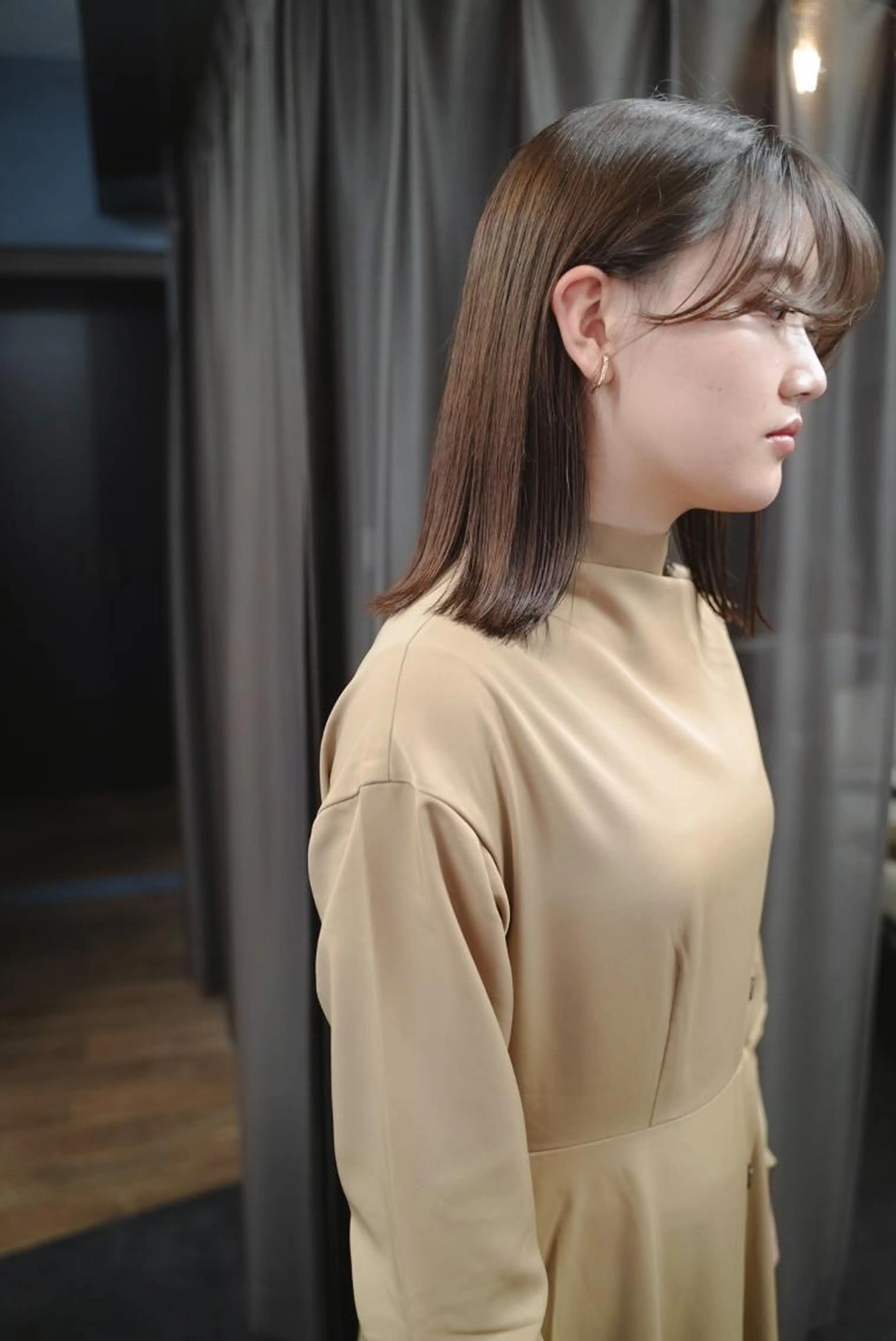 【自然な】前髪縮毛矯正+似合わせカット+CAREトリートメント🪞🤍🏹の写真