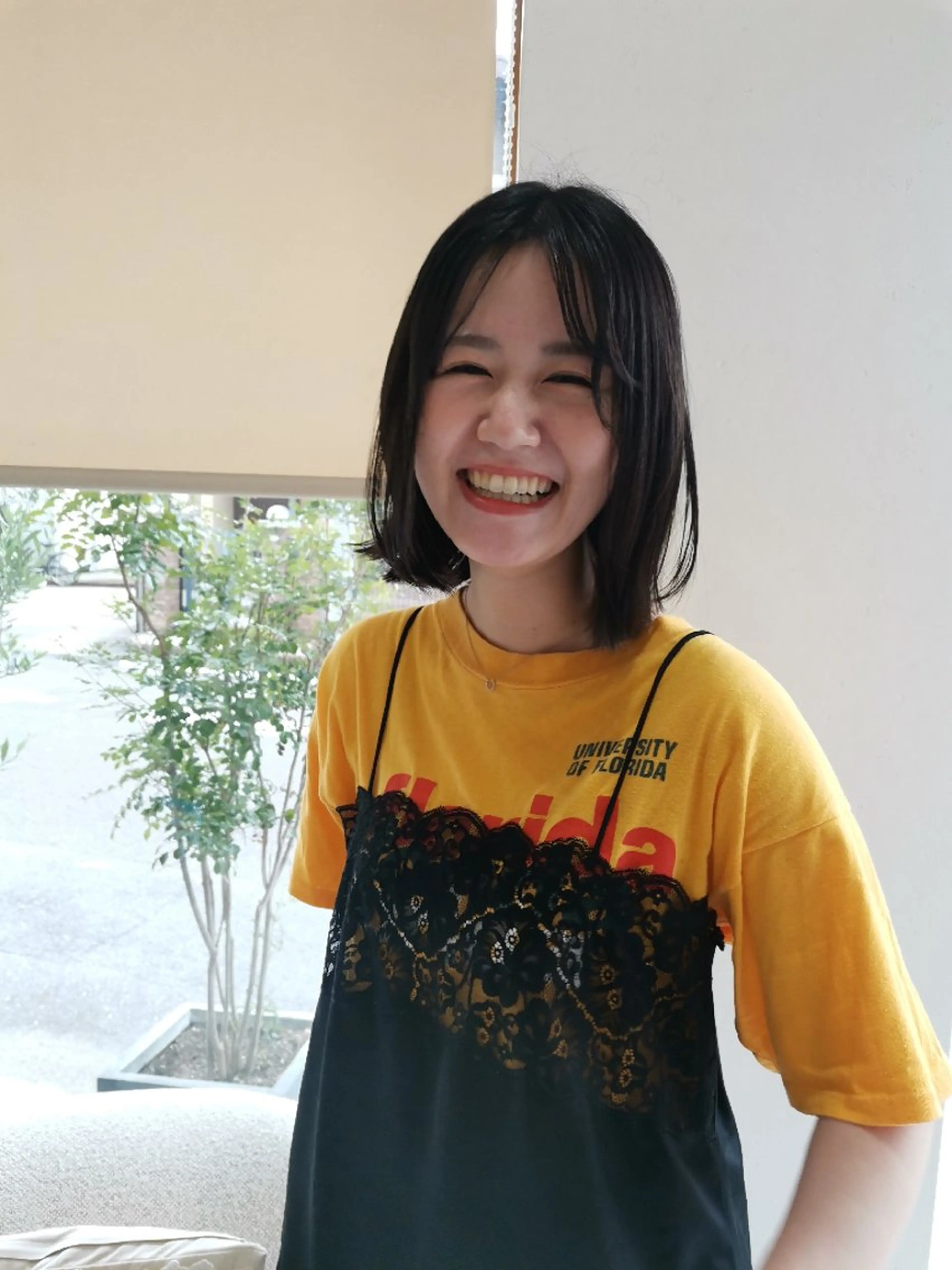 ミディアム ボブ sameya maiのヘアスタイル