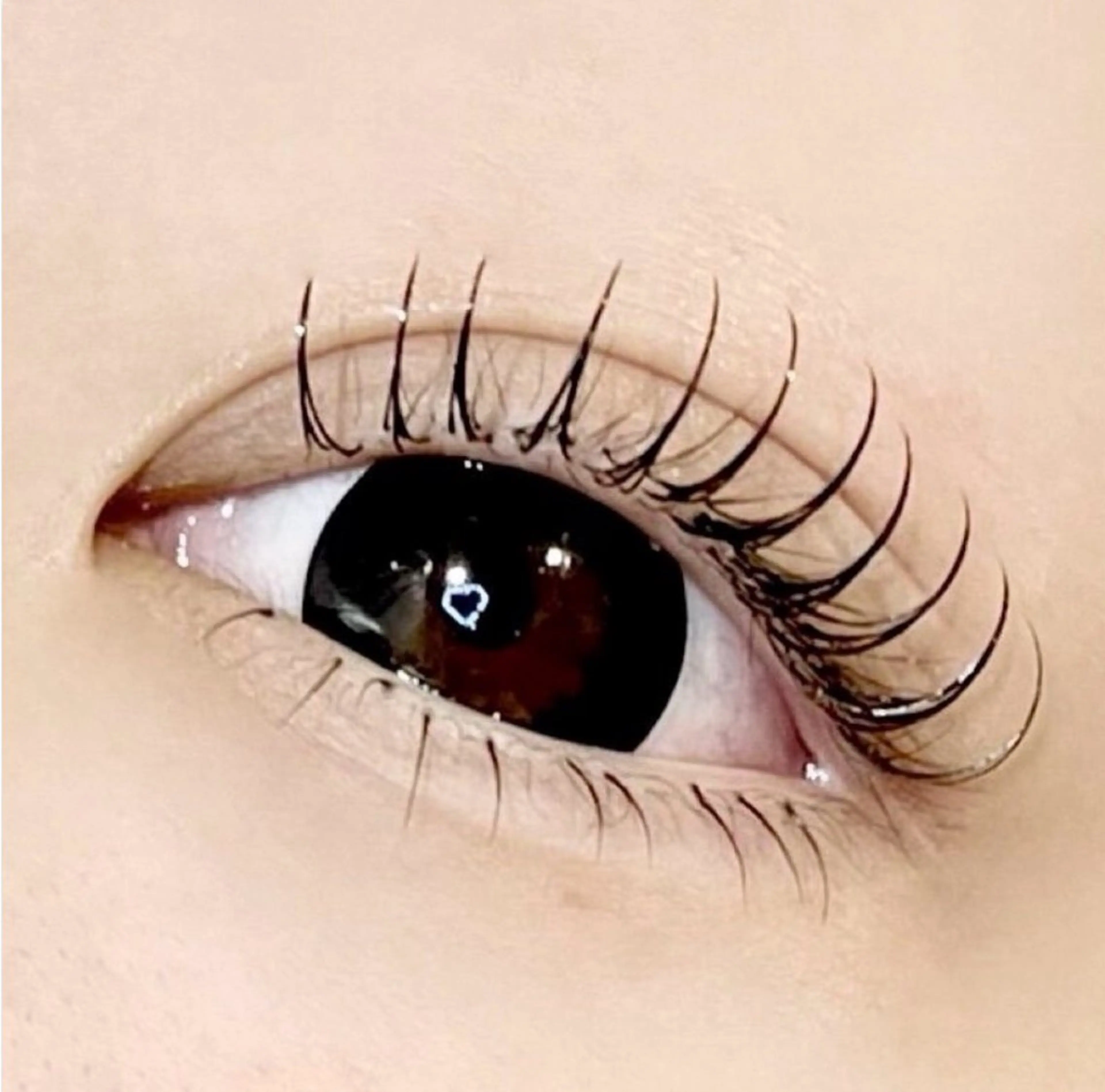 マツエク・マツパ 束感まつ毛 フラットラッシュ 韓国風マツエク ナチュラル パリジェンヌラッシュリフト 🫧kairi🌷 天王寺のマツエク・マツパデザイン