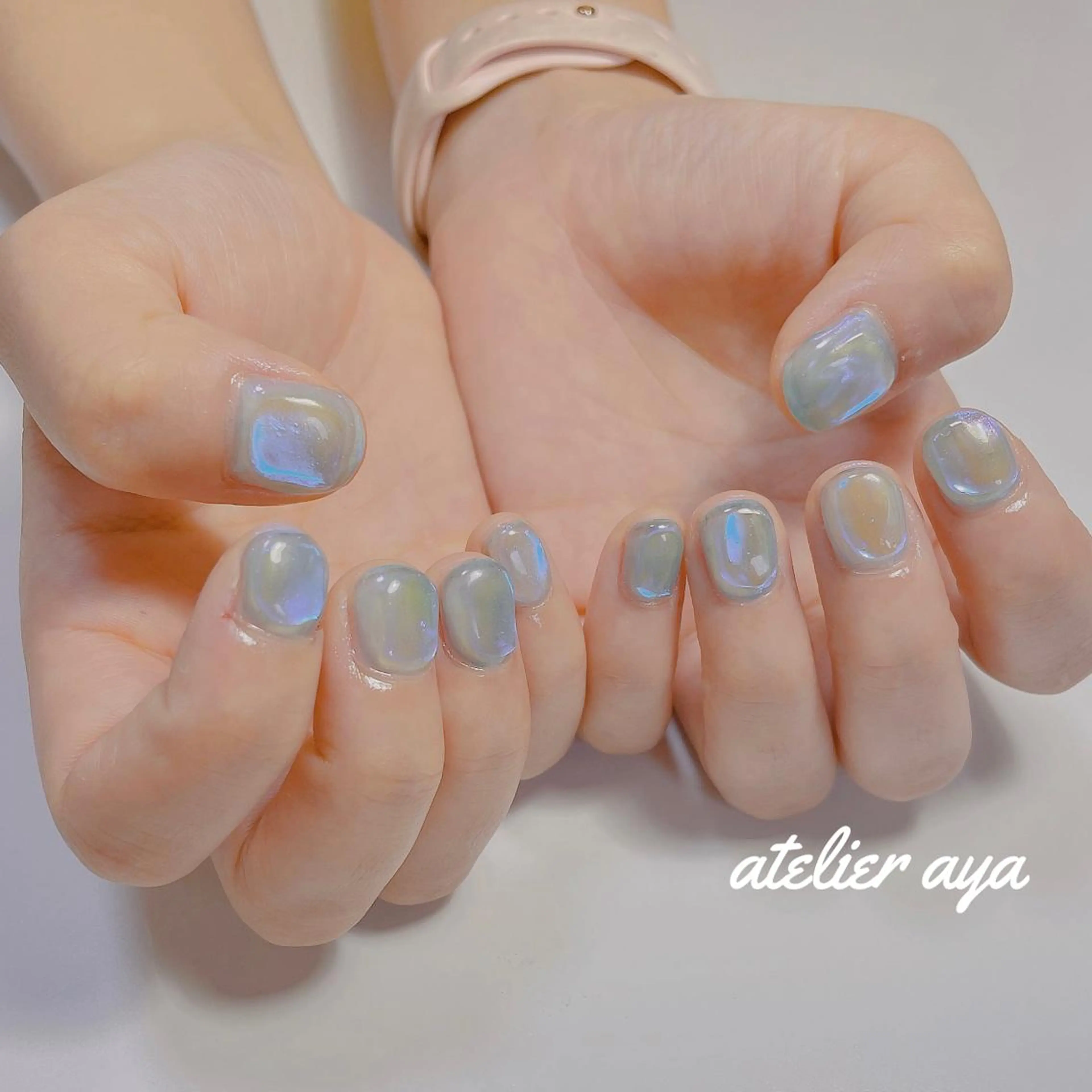 ネイル 氷ネイル・うるうるネイル 北名古屋♡ ayanaのネイルデザイン