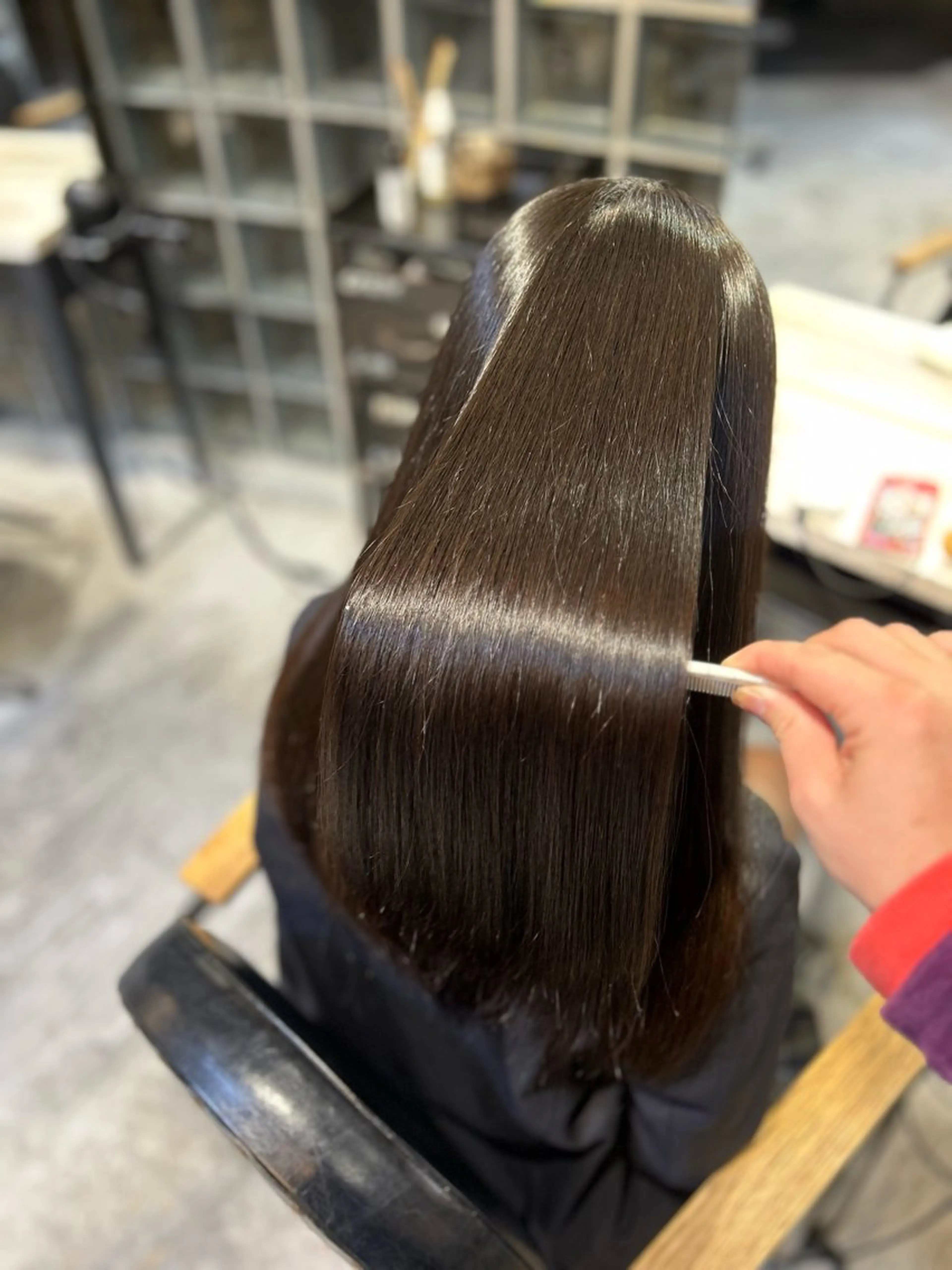 ロング 🌷ブリーチ縮毛矯正 /mina🌷のヘアスタイル