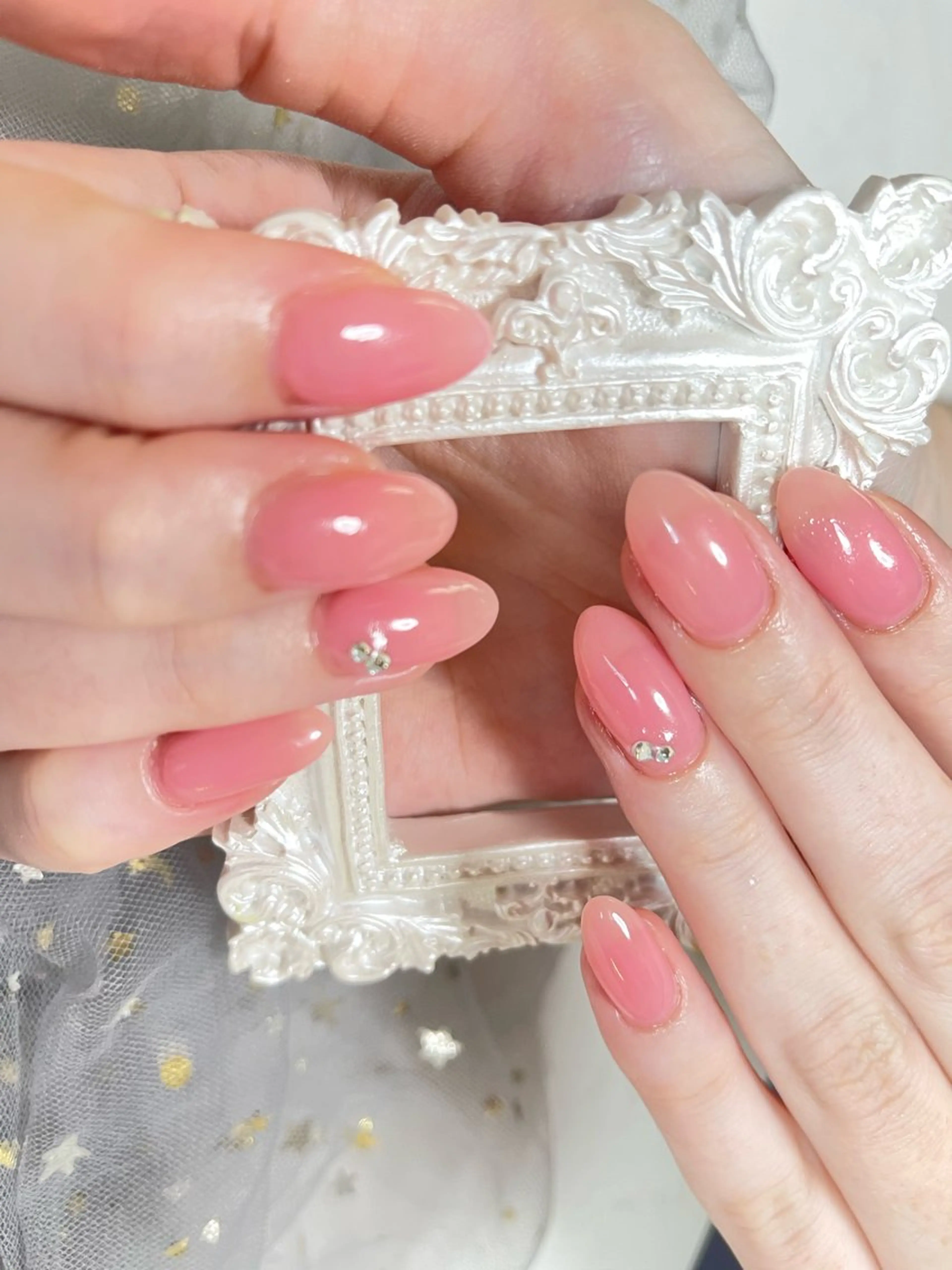 ネイル ハンドネイル 🎀ネイルサロン エクラYUI🎀のネイルデザイン