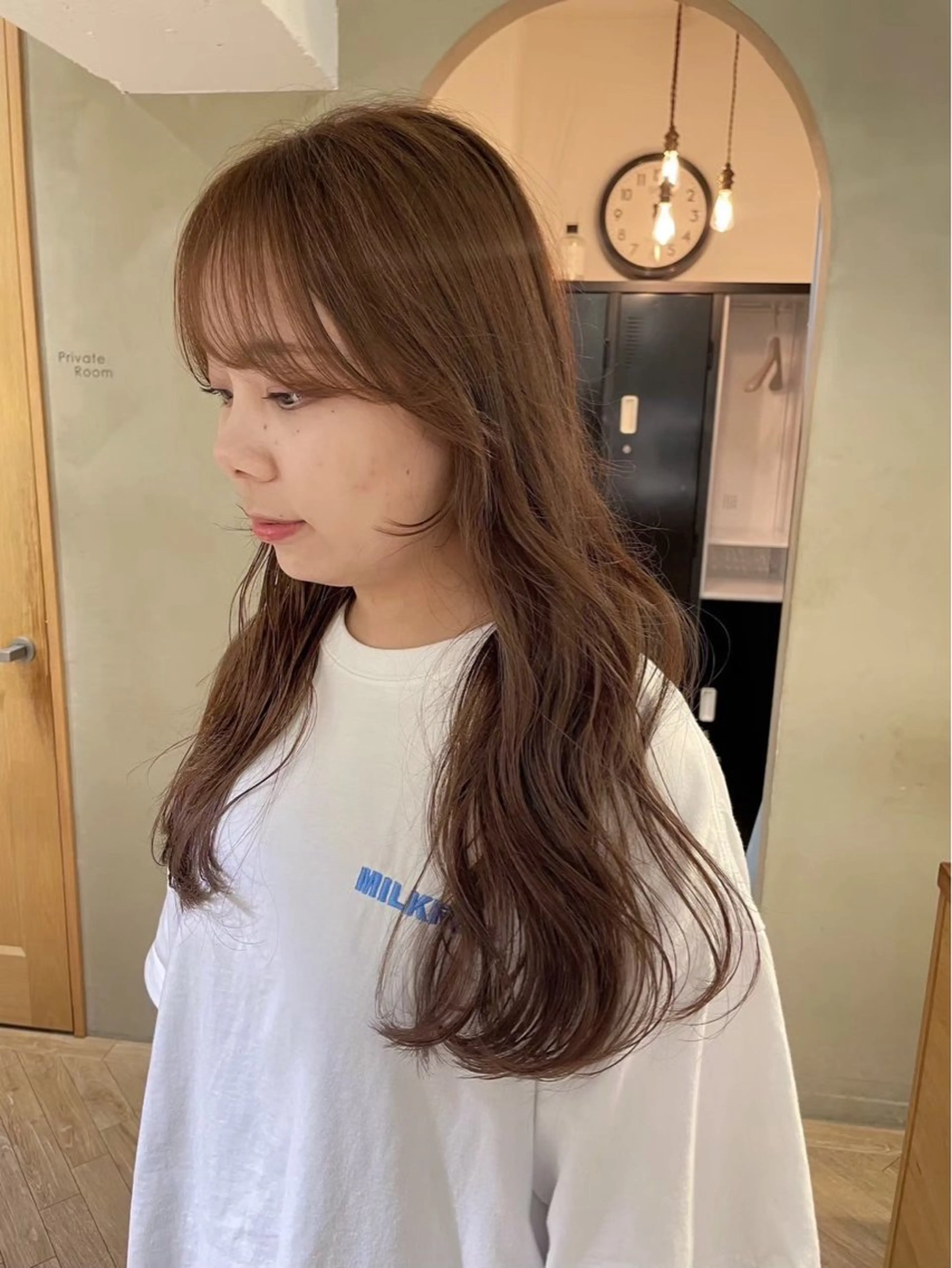 ロング カラー ブラウンカラー トリートメント LOREN AO所属・名古屋透明感カラー /LOREN RIOのヘアスタイル