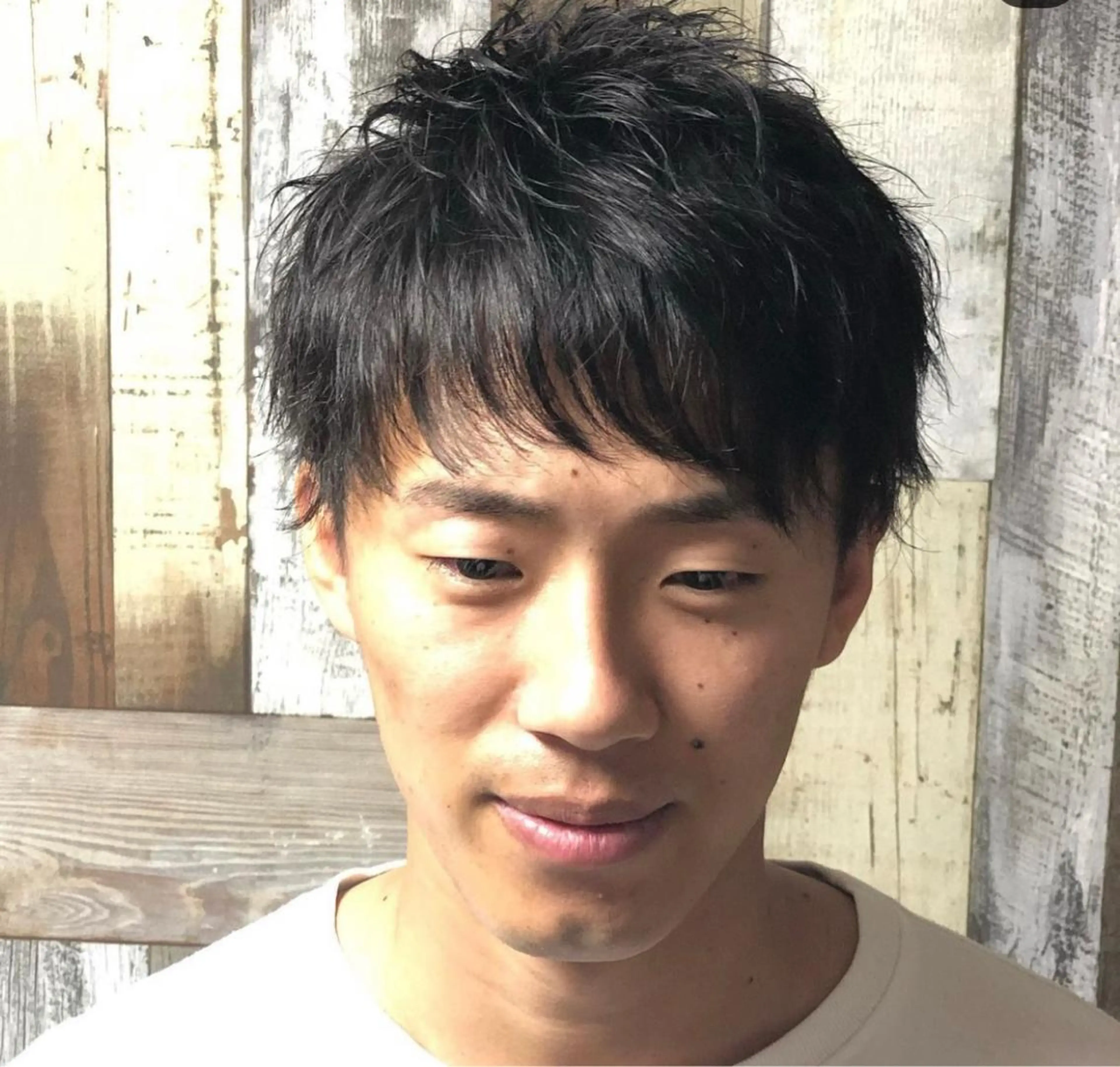 ミニモ特別価格(初回と2回目のメンズ様)カット➕パーマの写真