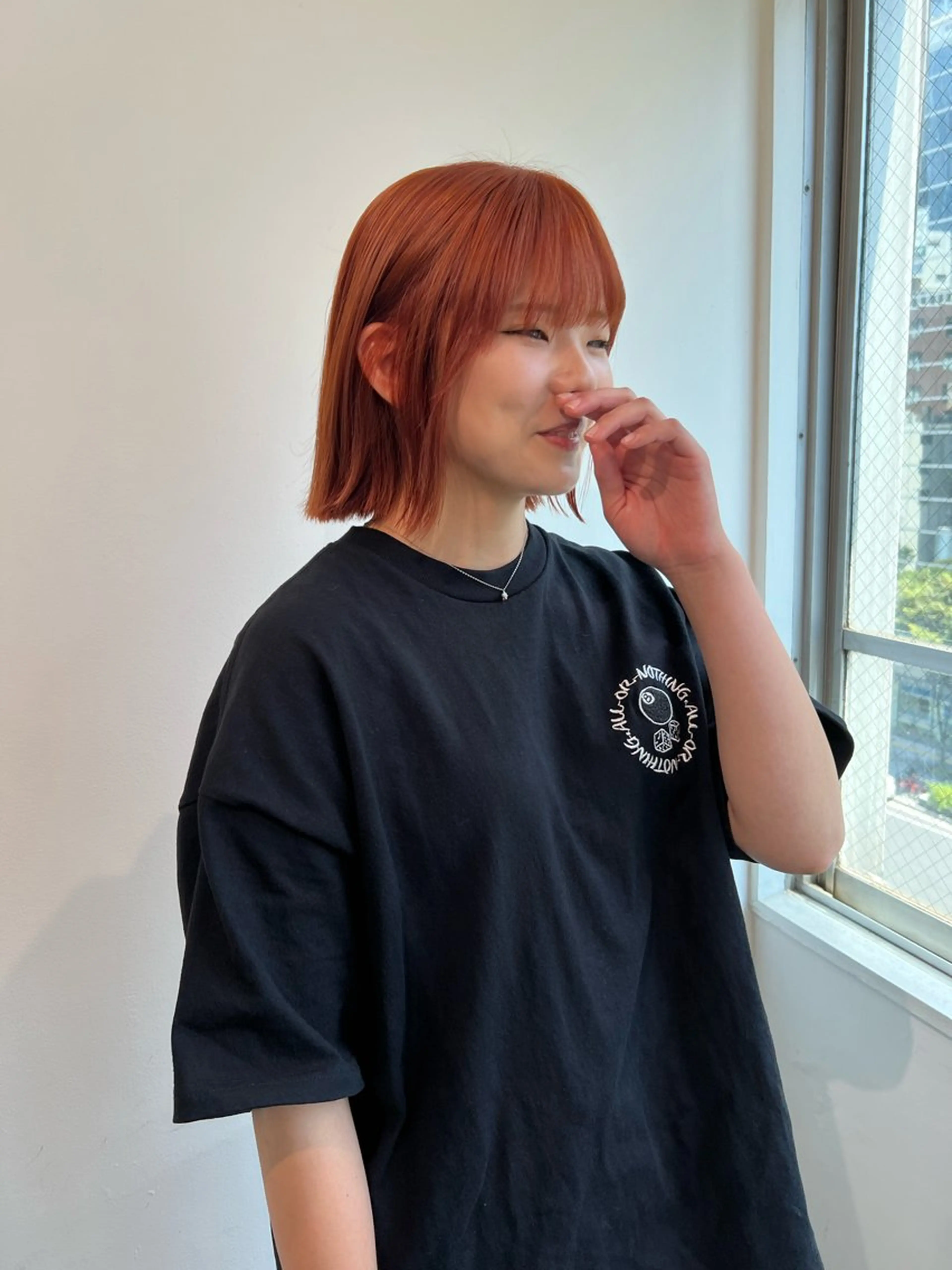 ミディアム カラー 似合わせ特化 /馬場 翼のヘアスタイル