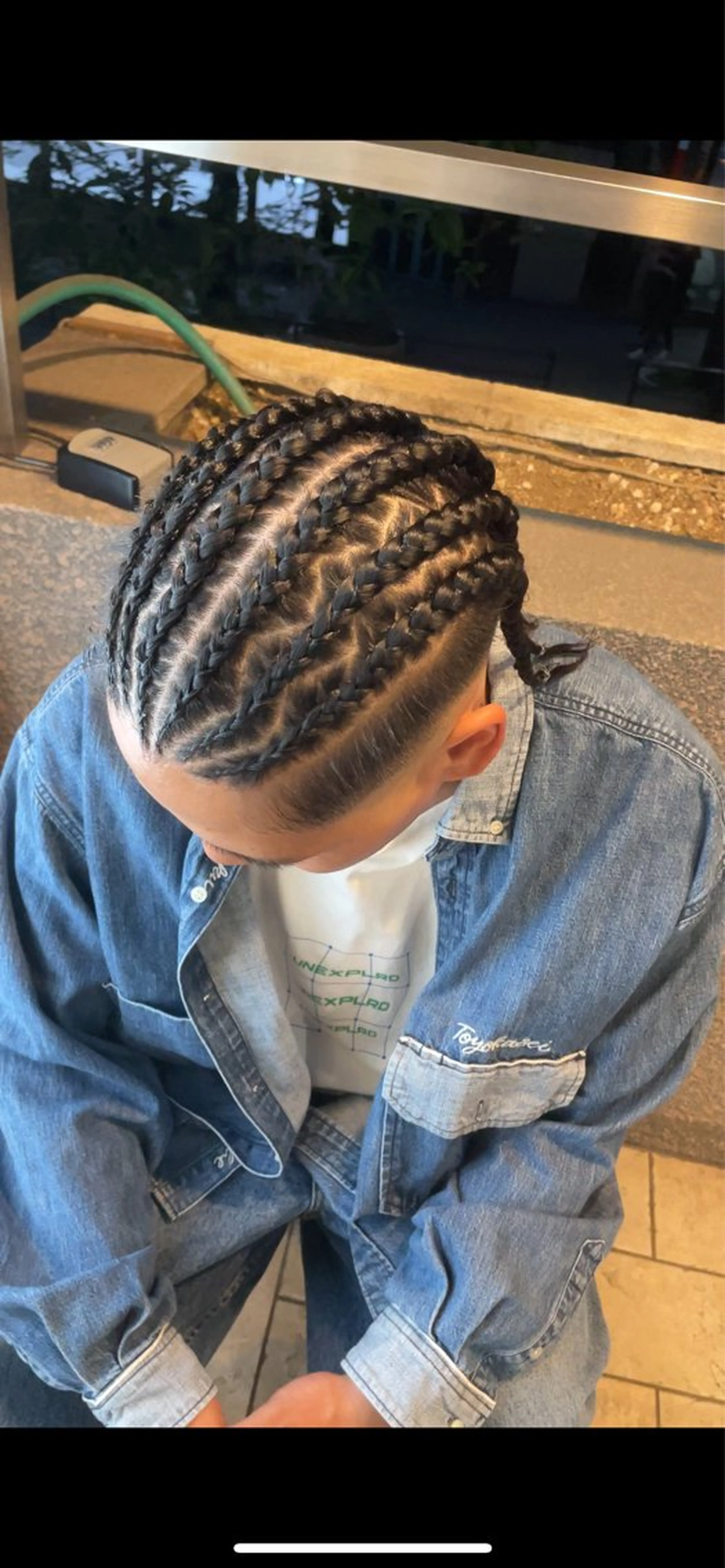 メンズ ヘアセット Le'a所属・渋谷/フェード/ 國分 翔のヘアスタイル