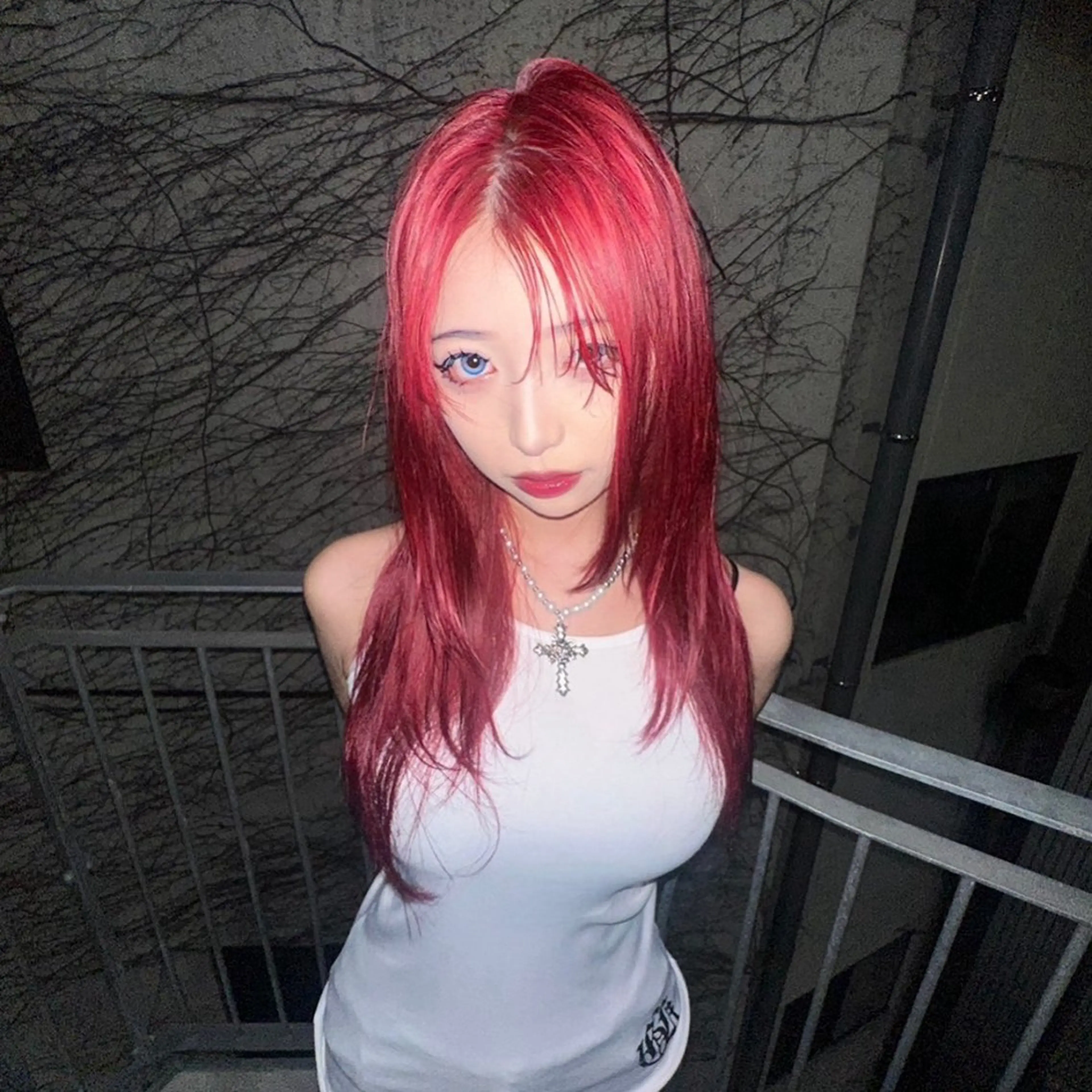 ロング カラー ヘアカラー トリートメント ケアブリーチ特化✨/ 艶カラー/エクステのヘアスタイル